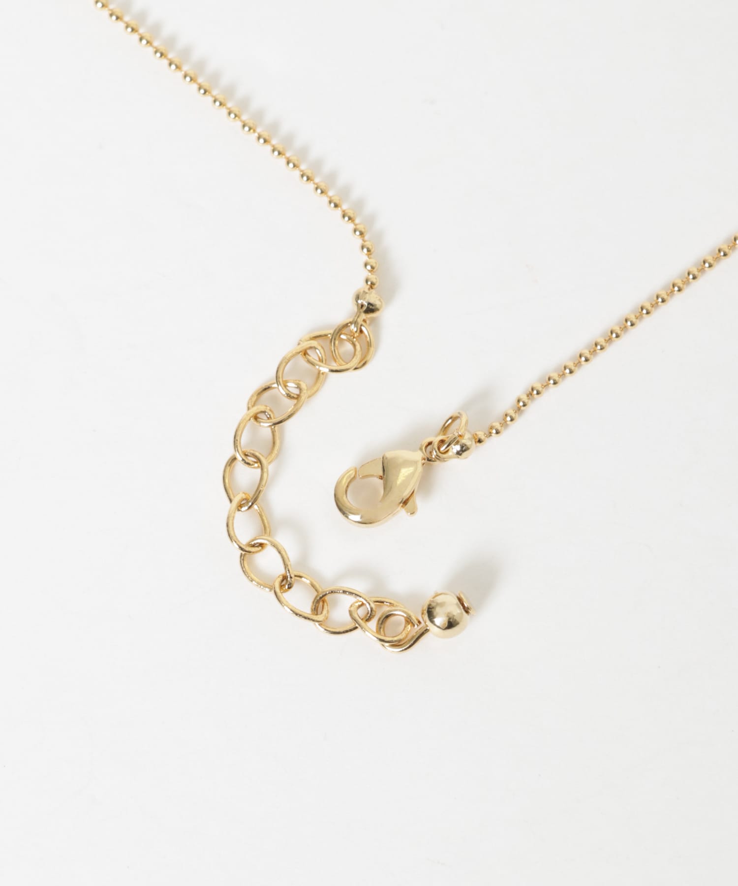 トップ2セットネックレス SLV/GLD -