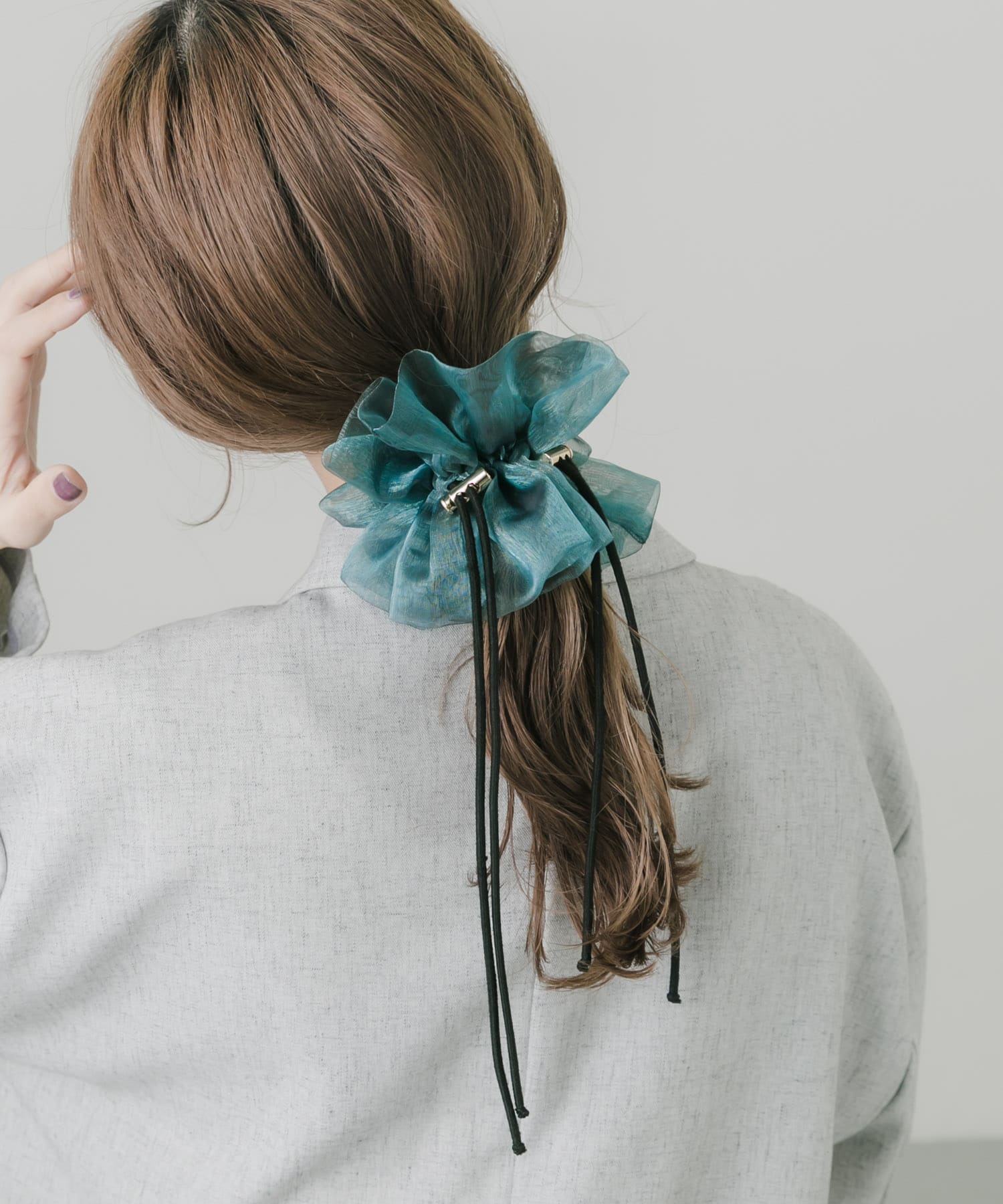 ドローコードシアーシュシュ NVY -