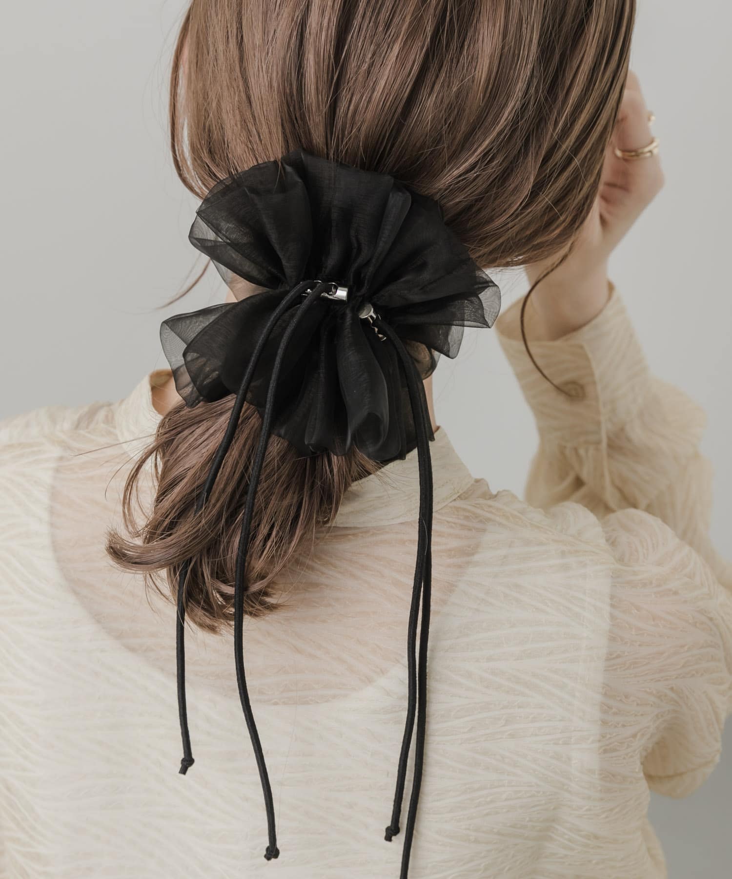 ドローコードシアーシュシュ BLK -