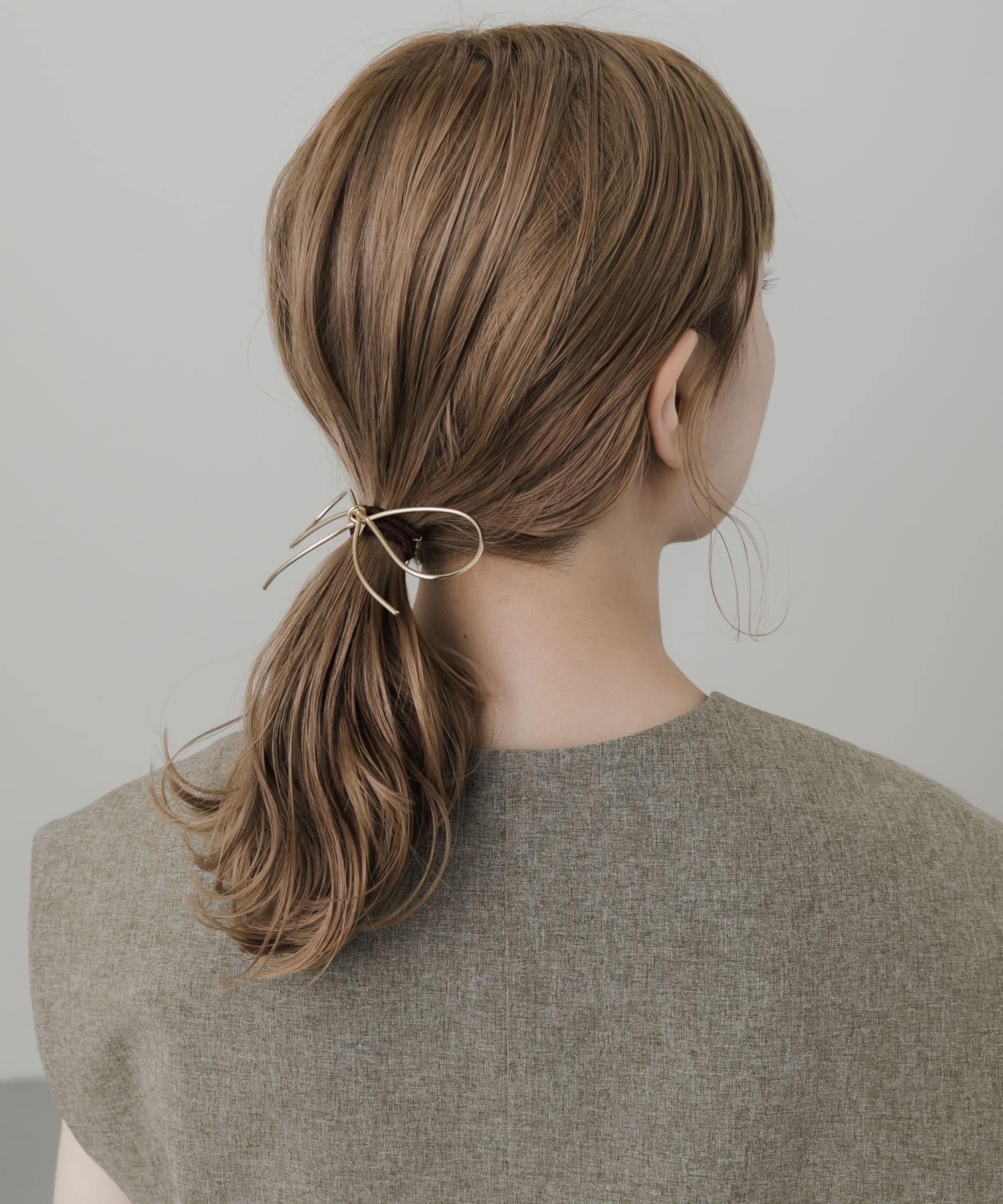 メタルリボンヘアカフ GLD -