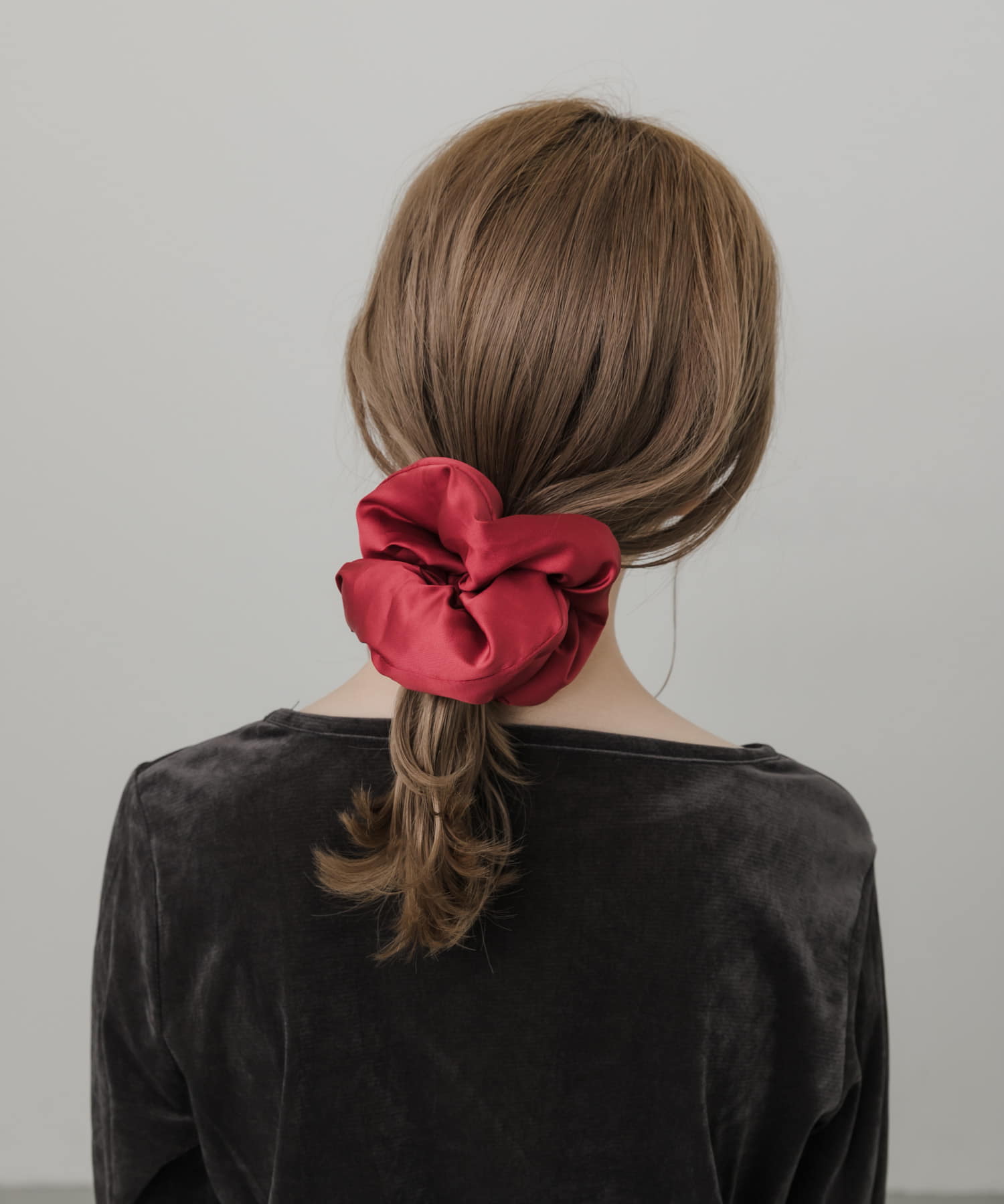 ハンドメイド☆独特デザイン大きくボリュームミーインパクトある立体ヘアゴム約6cm ハンドメイド☆独特デザイン大きくボリュームミーインパクトある