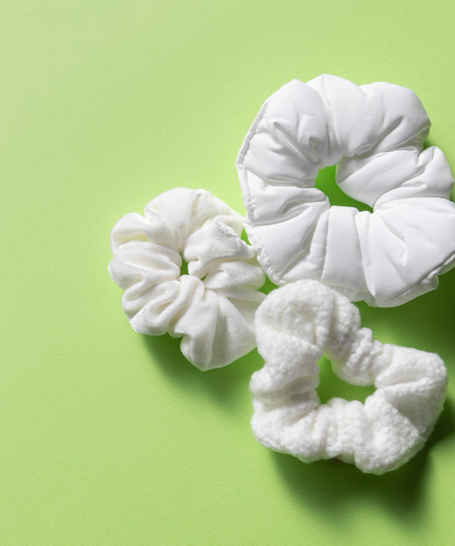 3セットシュシュ WHT -