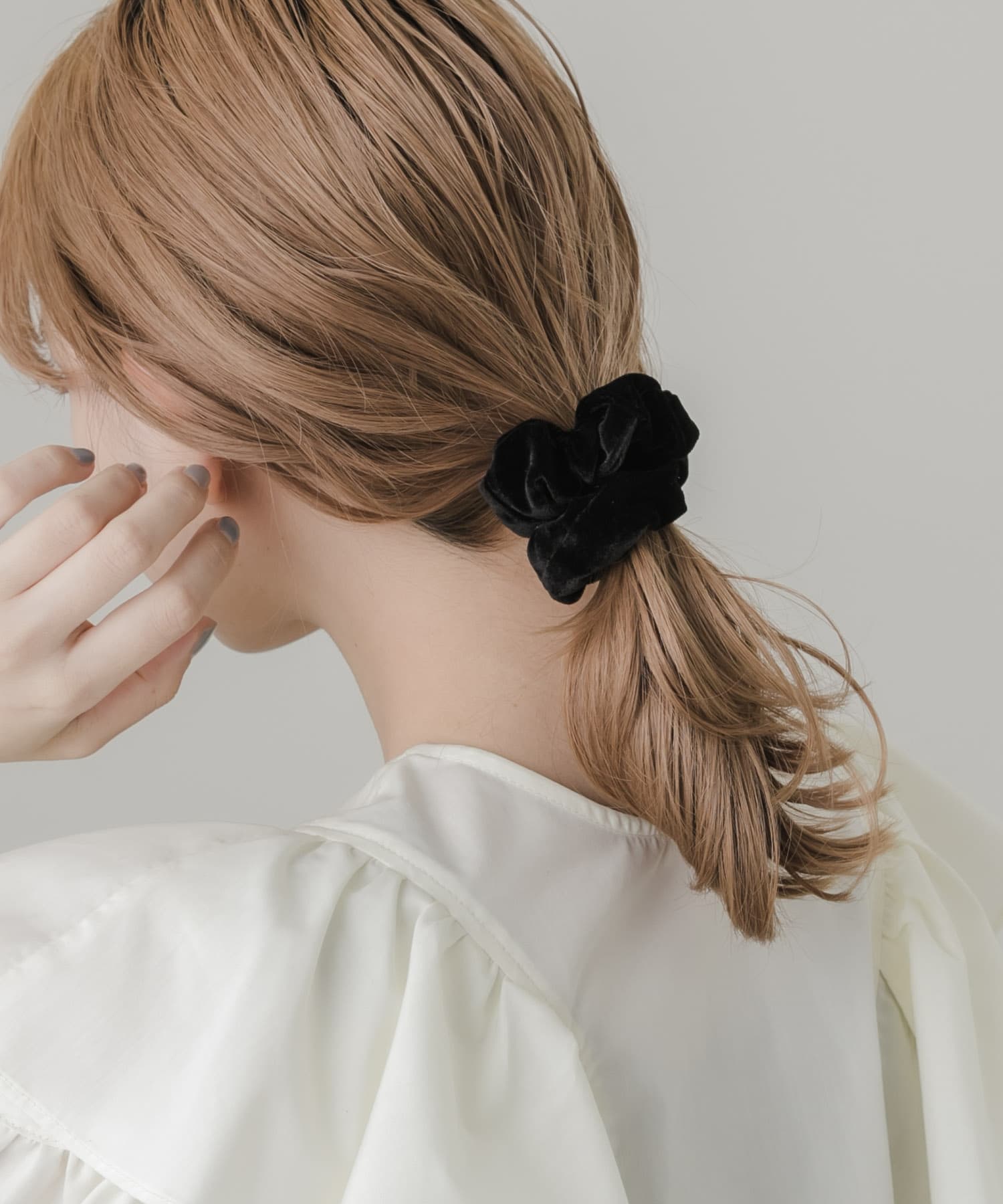 3セットシュシュ BLK -