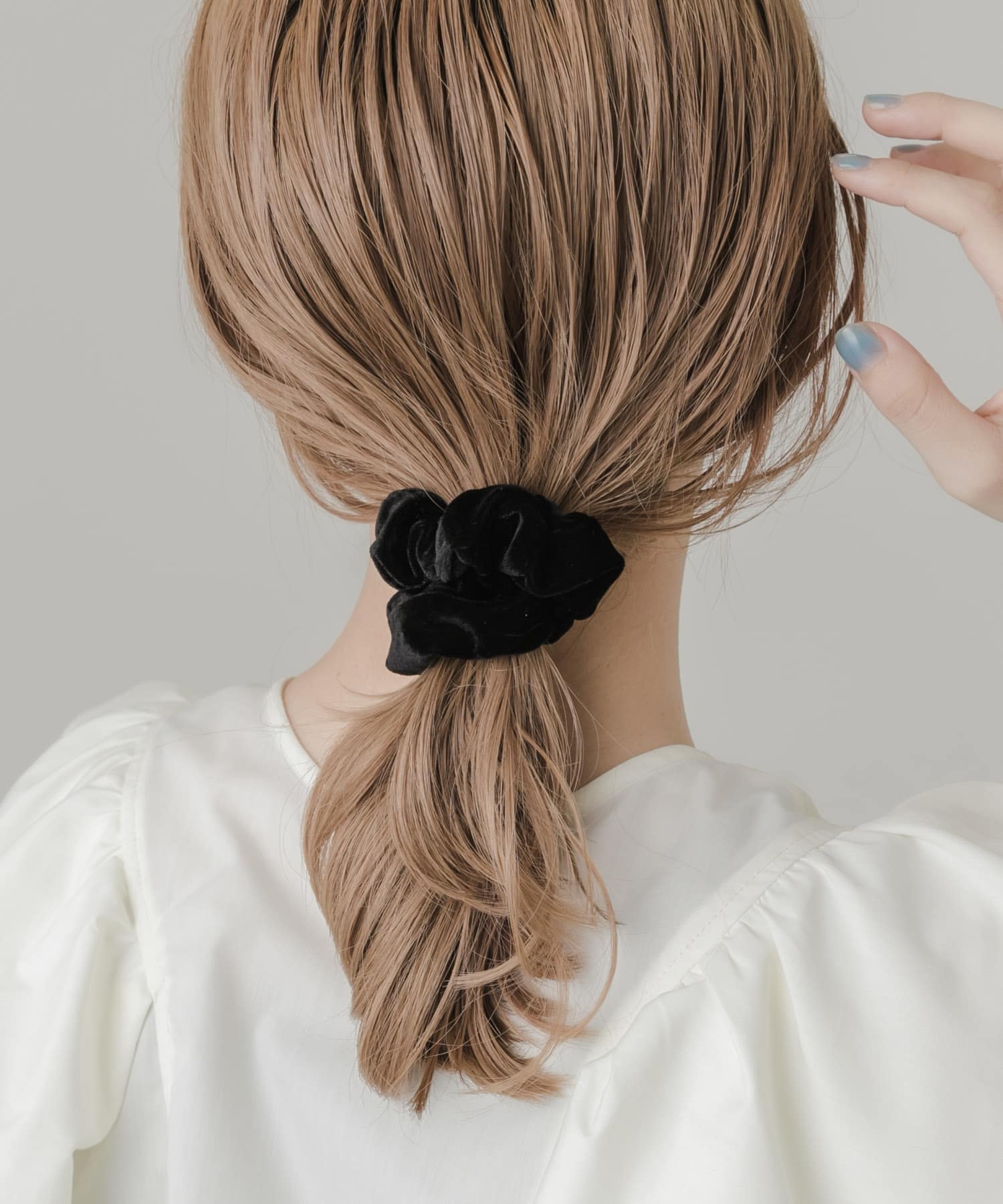 3セットシュシュ BLK -