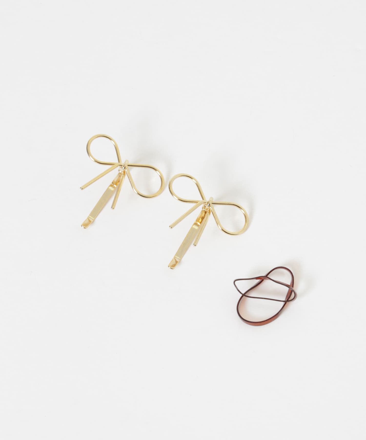 メタルミニリボン2セットヘアカフ(- GLD): アクセサリー｜URBAN