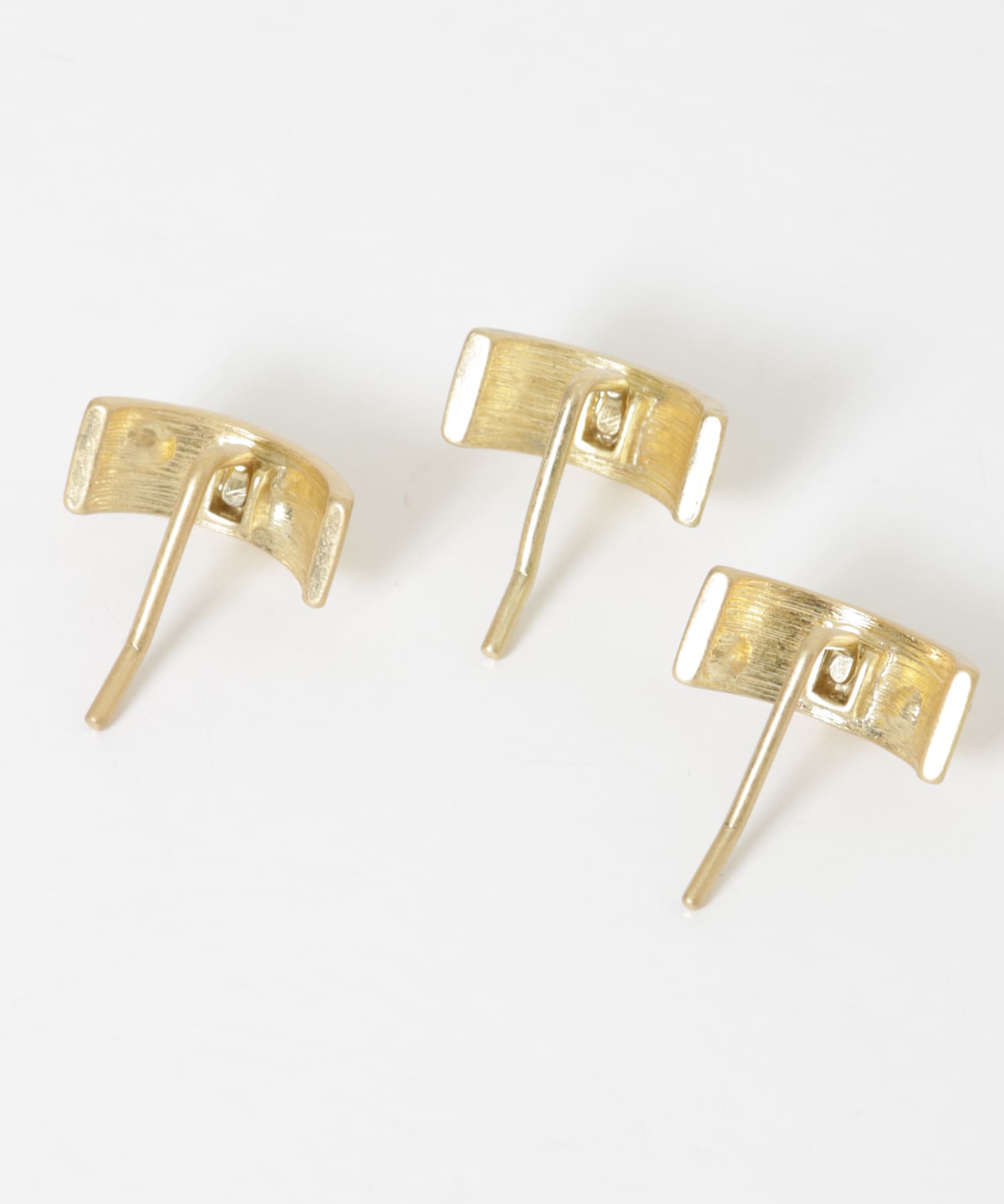 マットメタル3セットヘアカフ GLD -