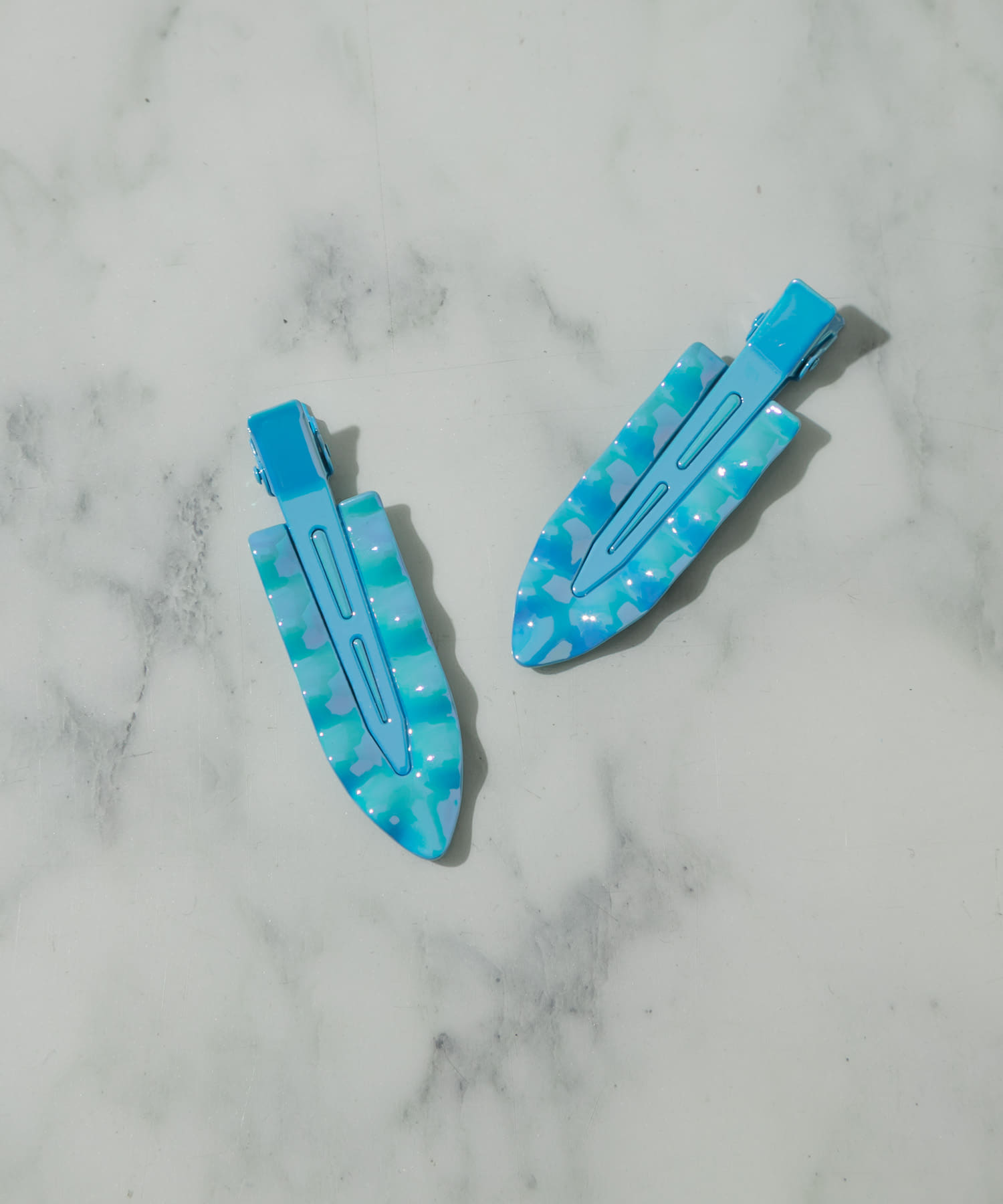 メタル2セットメイクアップピン BLU -