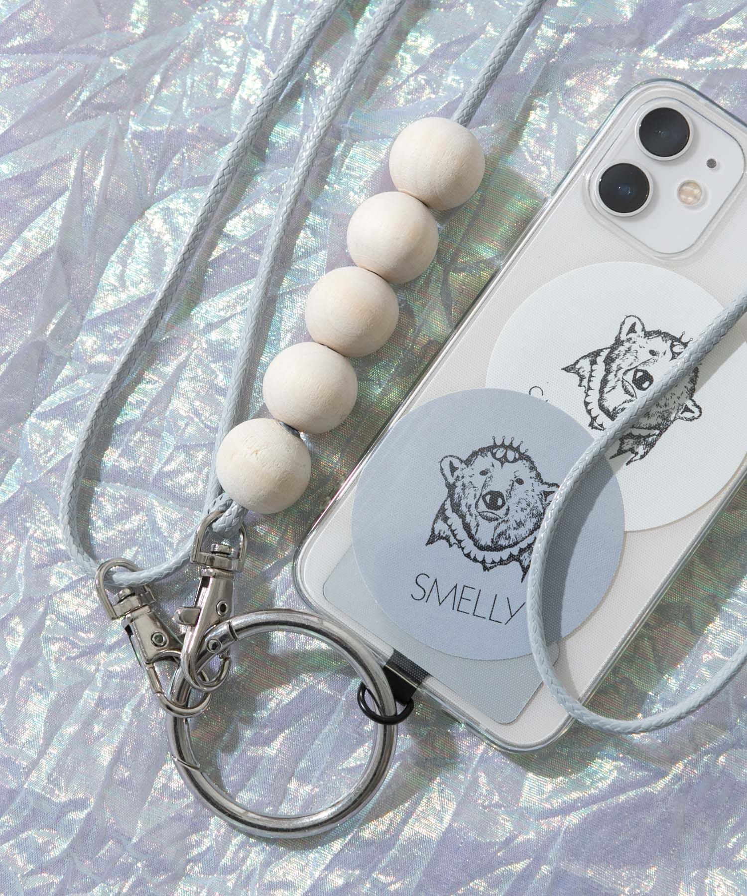 付属プレートをスマホとカバーの間に挟むだけの簡単装着。（全機種対応）