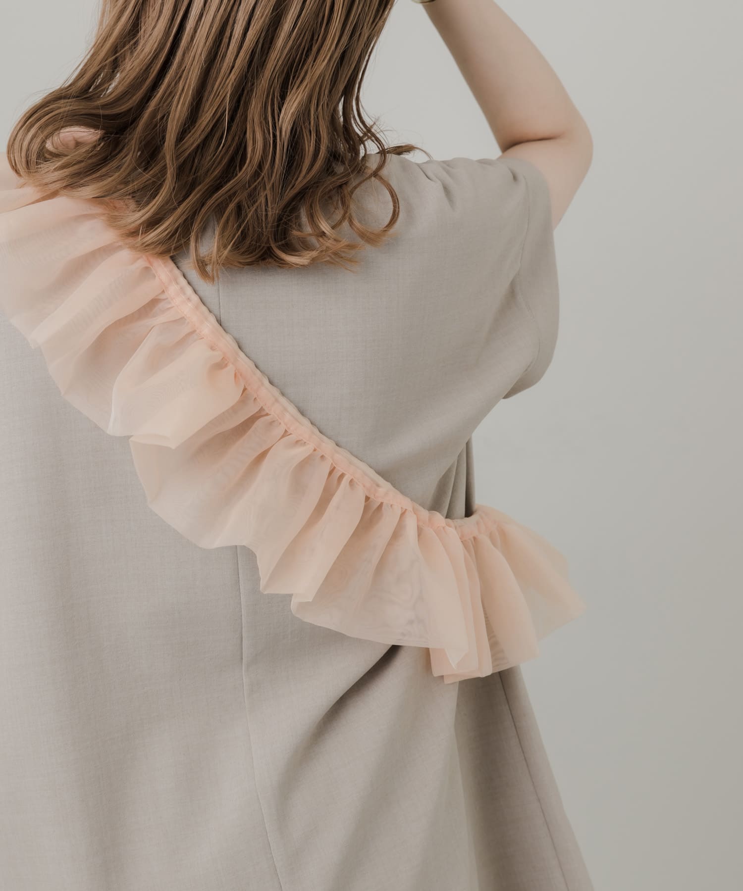 オーガンジースマホショルダー PNK -