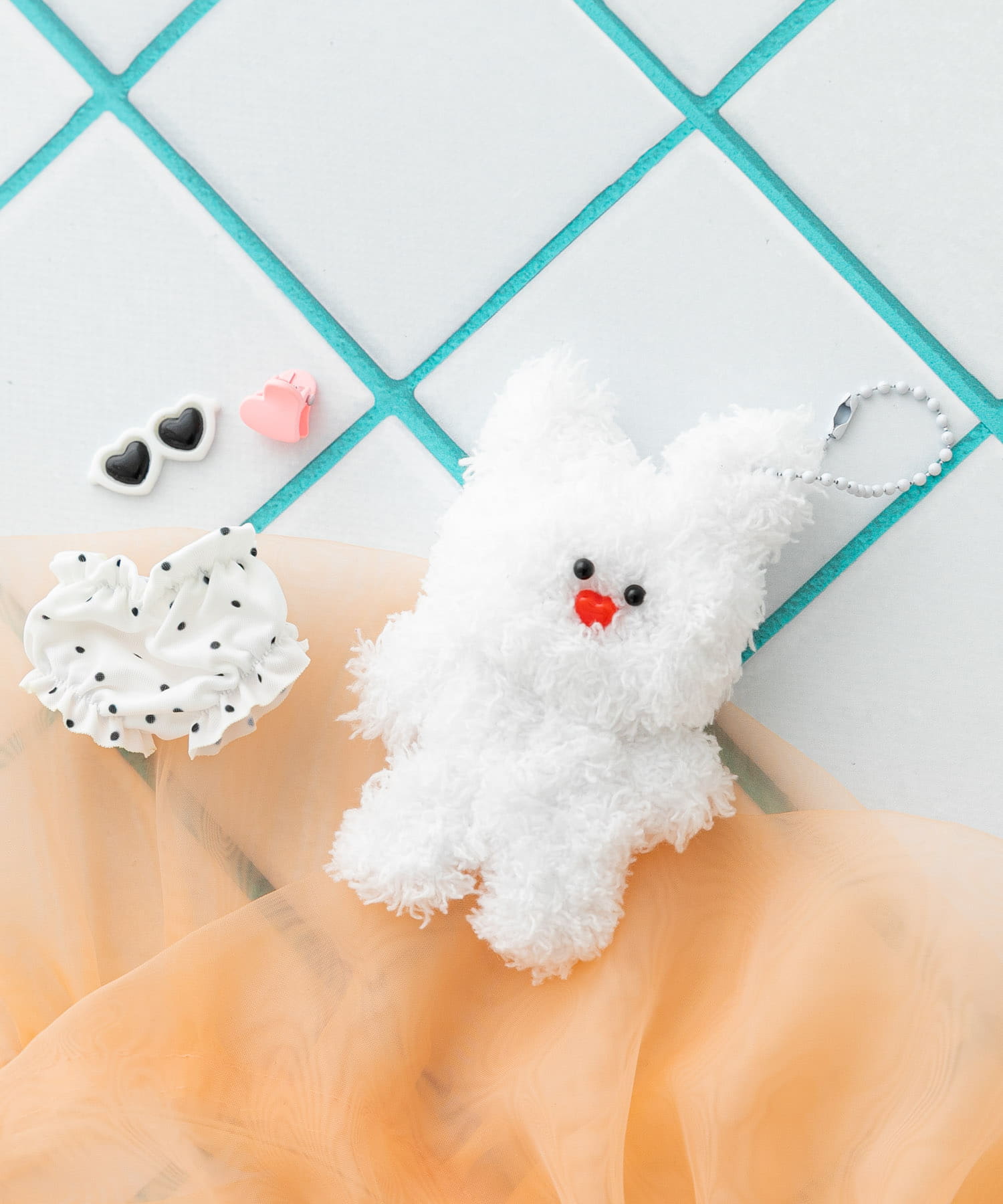 モールドールキーチェーンキット WHT -