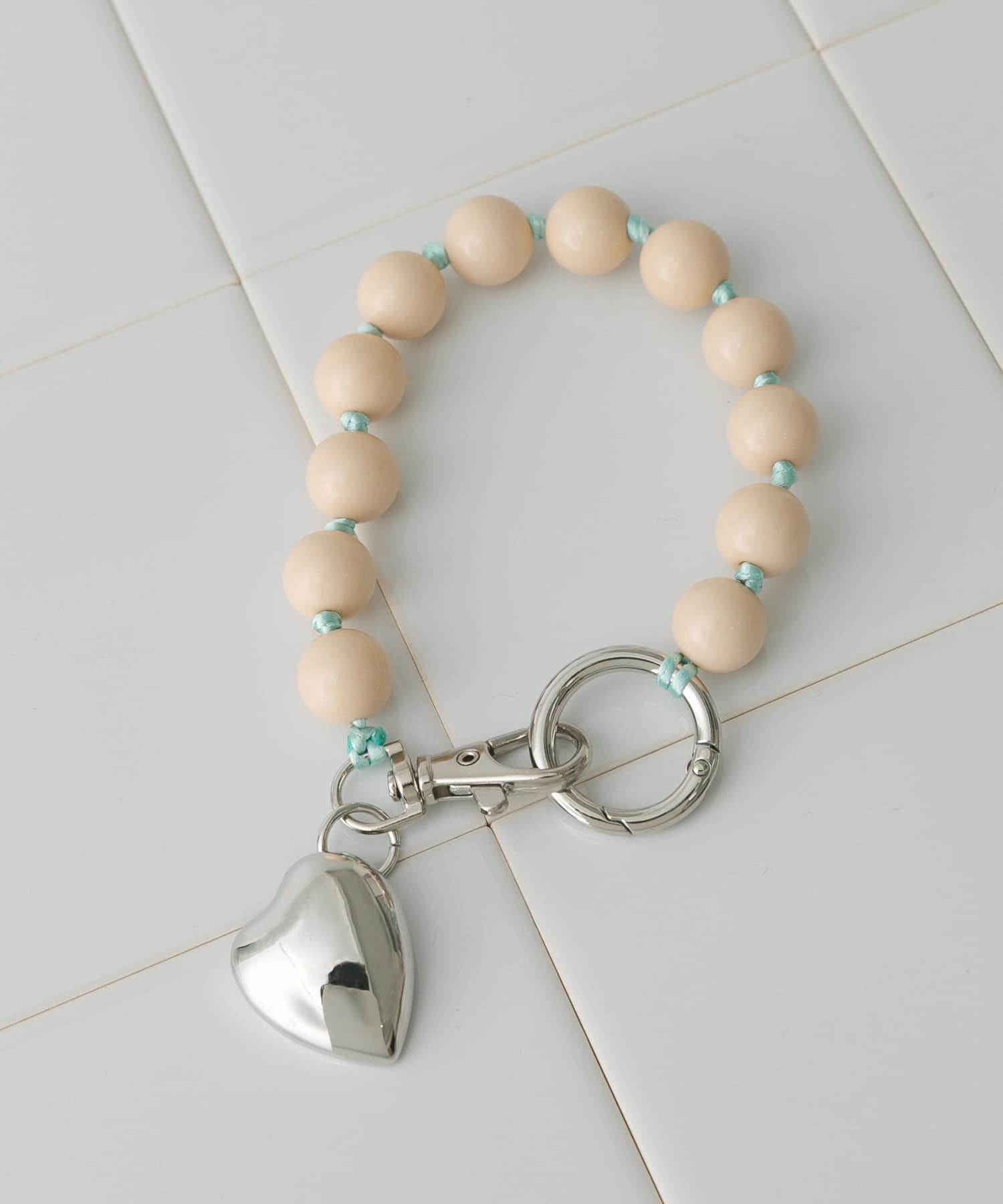 カラーボールミニミラーキーチェーン