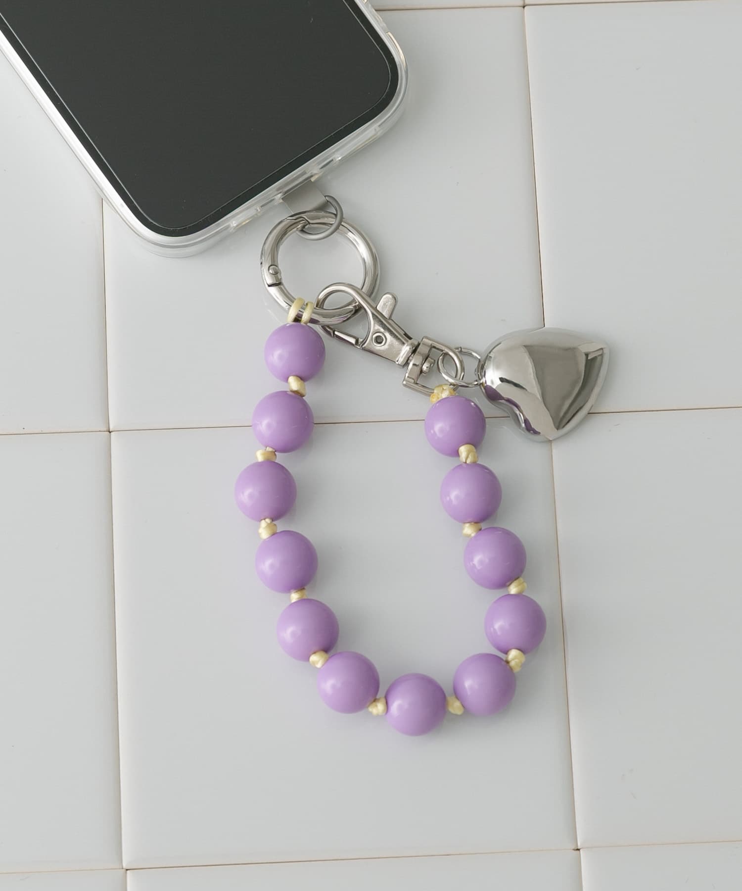 カラーボールミニミラーキーチェーン LVD -