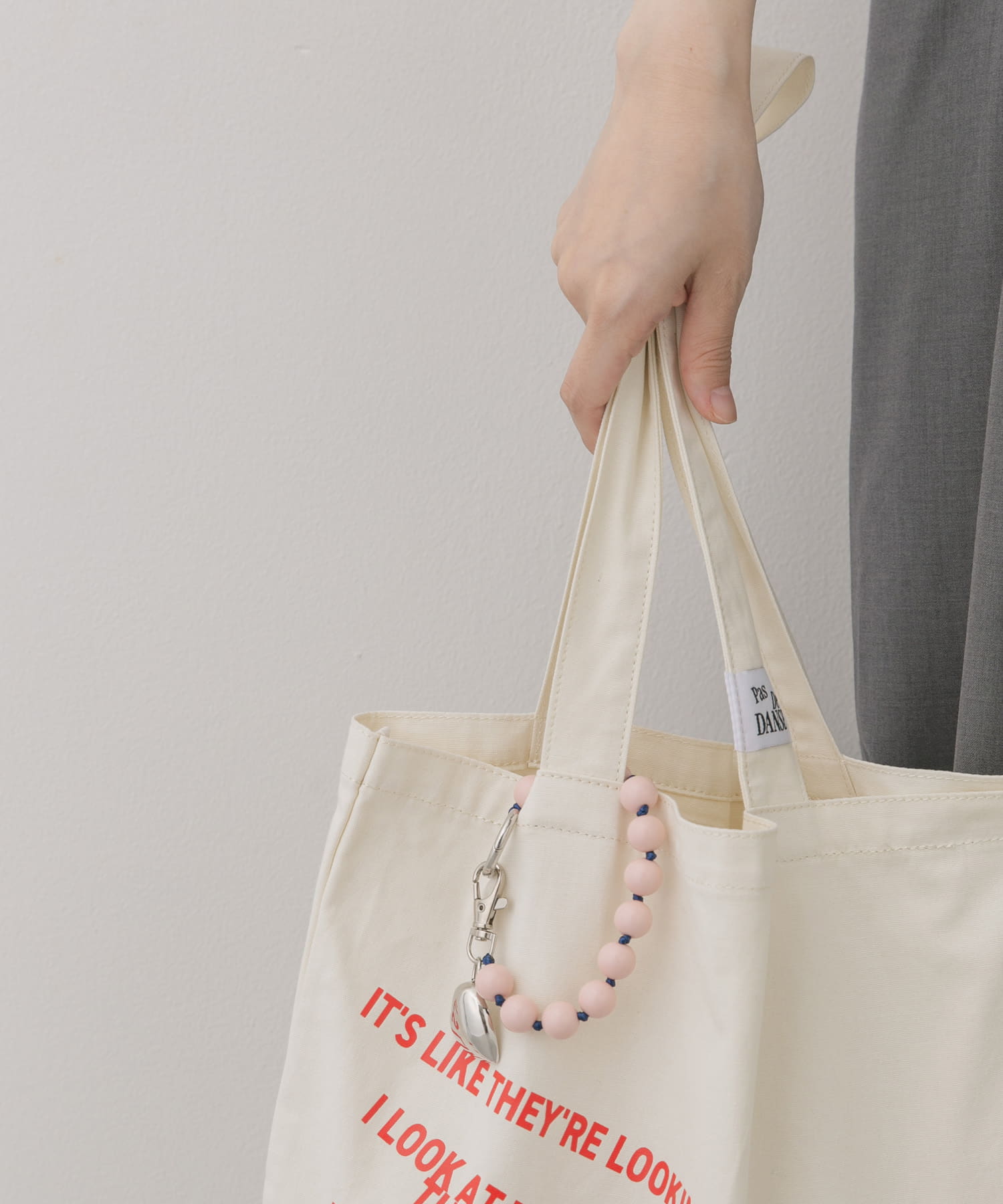 カラーボールミニミラーキーチェーン PNK -