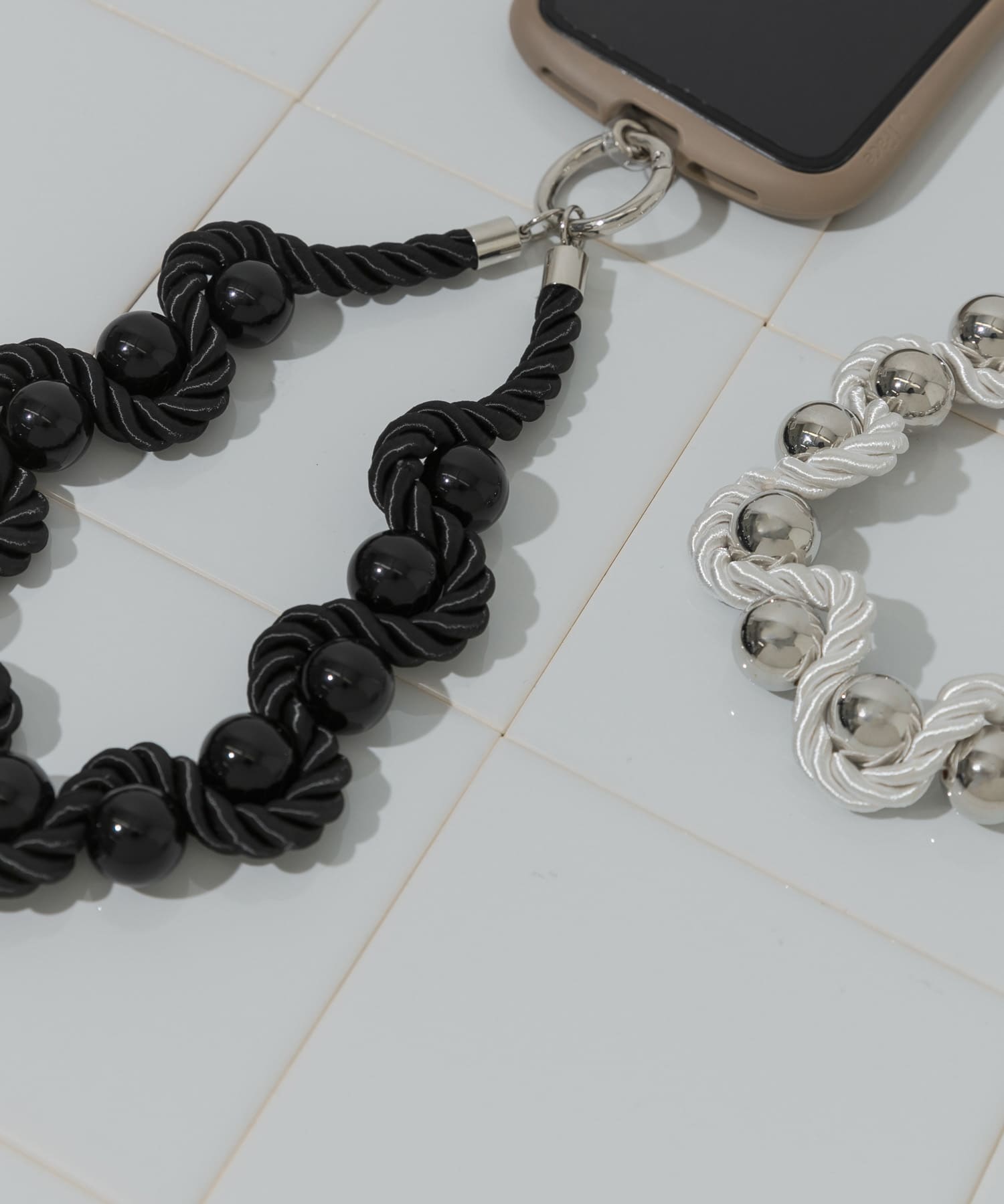 ツイストロープボールハンドストラップ BLK -