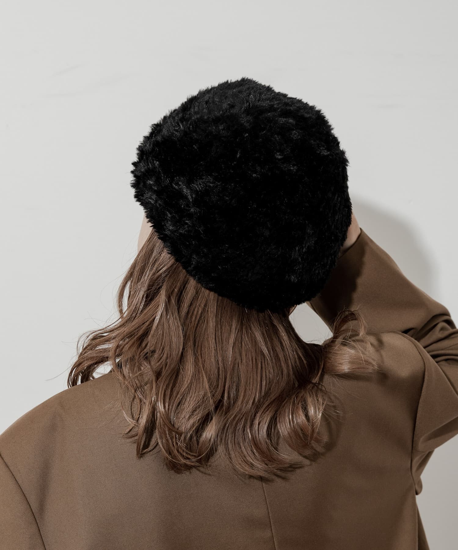 ファーニットベレー BLK -
