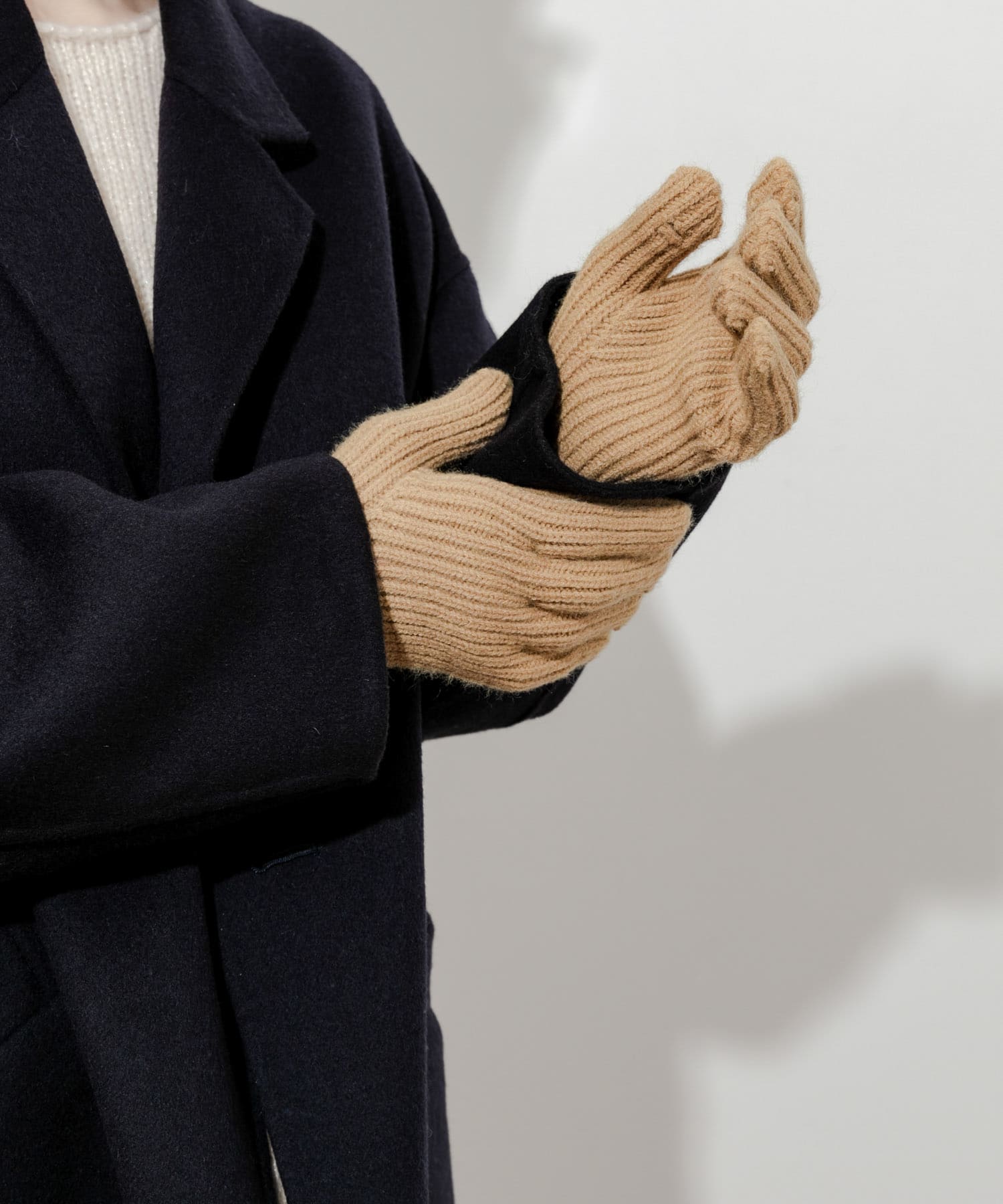 ホールタッチニットグローブ BEG -