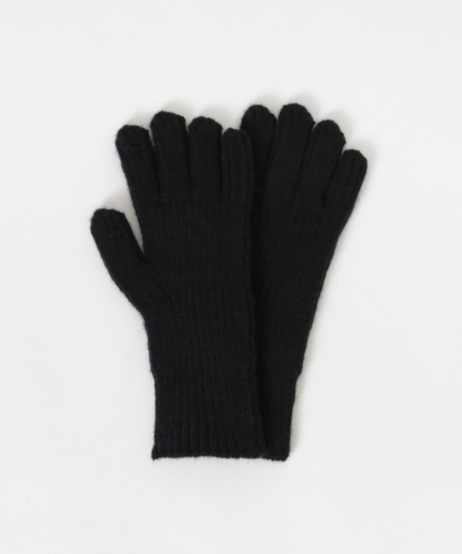 ホールタッチニットグローブ BLK -