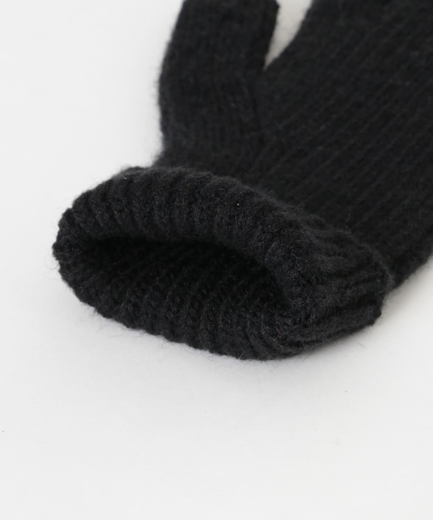 ホールタッチニットグローブ BLK -