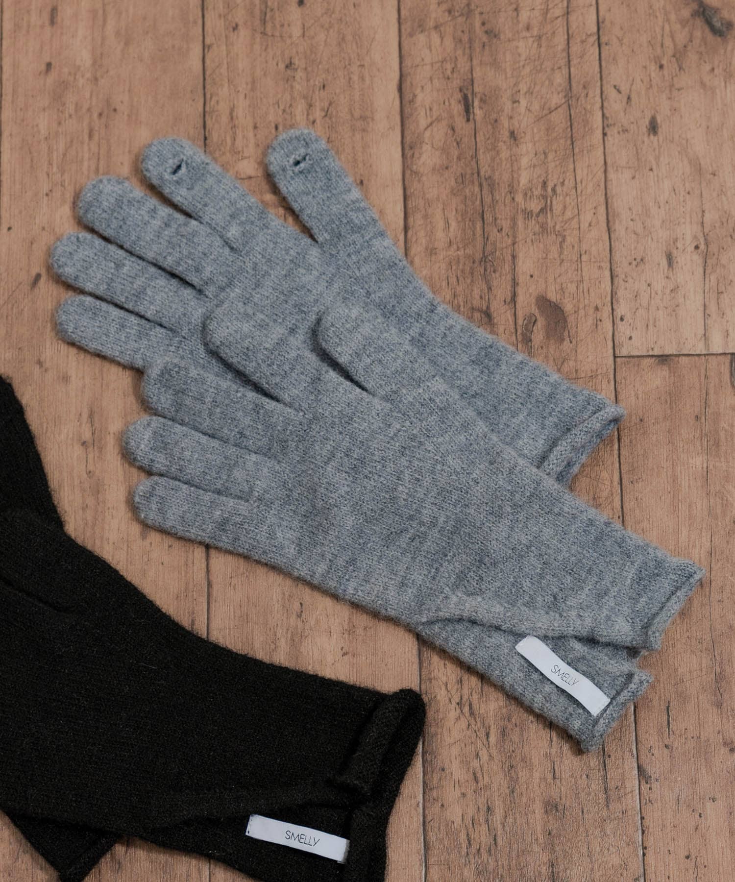 スリットホールタッチグローブ GRY -