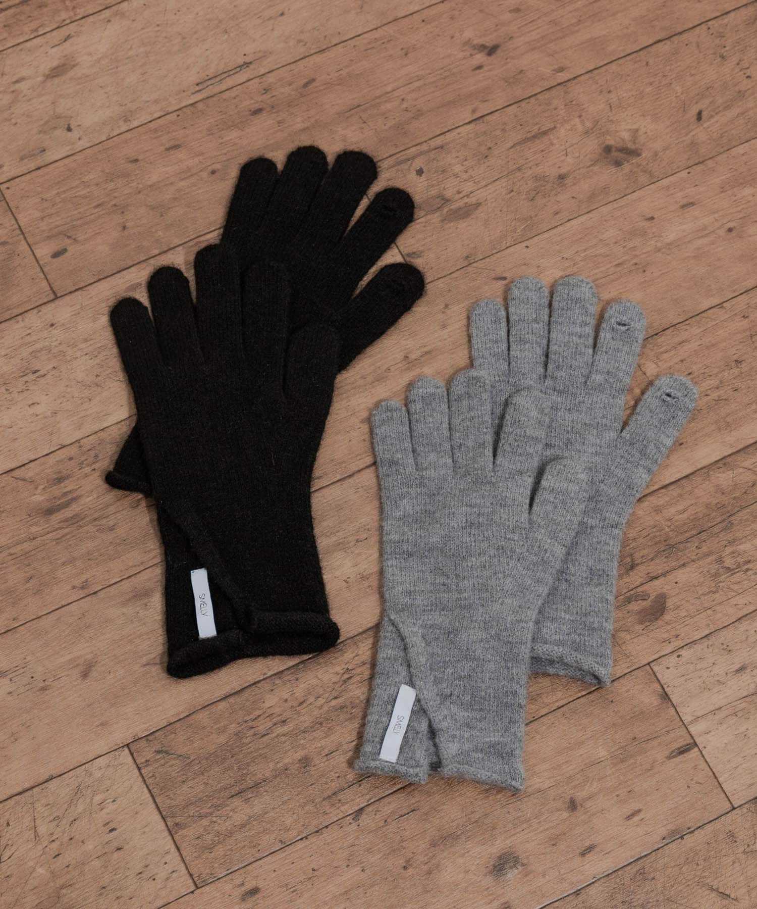 スリットホールタッチグローブ GRY -