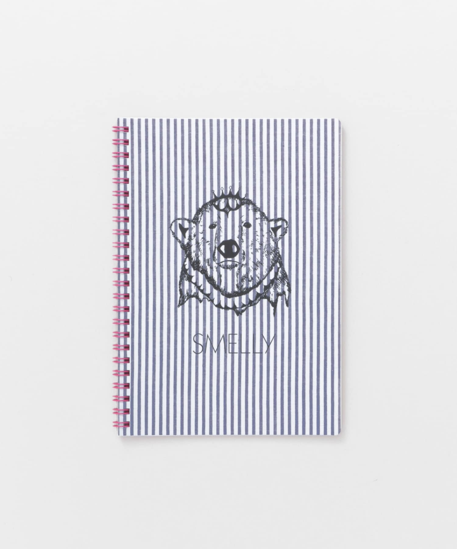 SMELLY A5リングノート ストライプ -