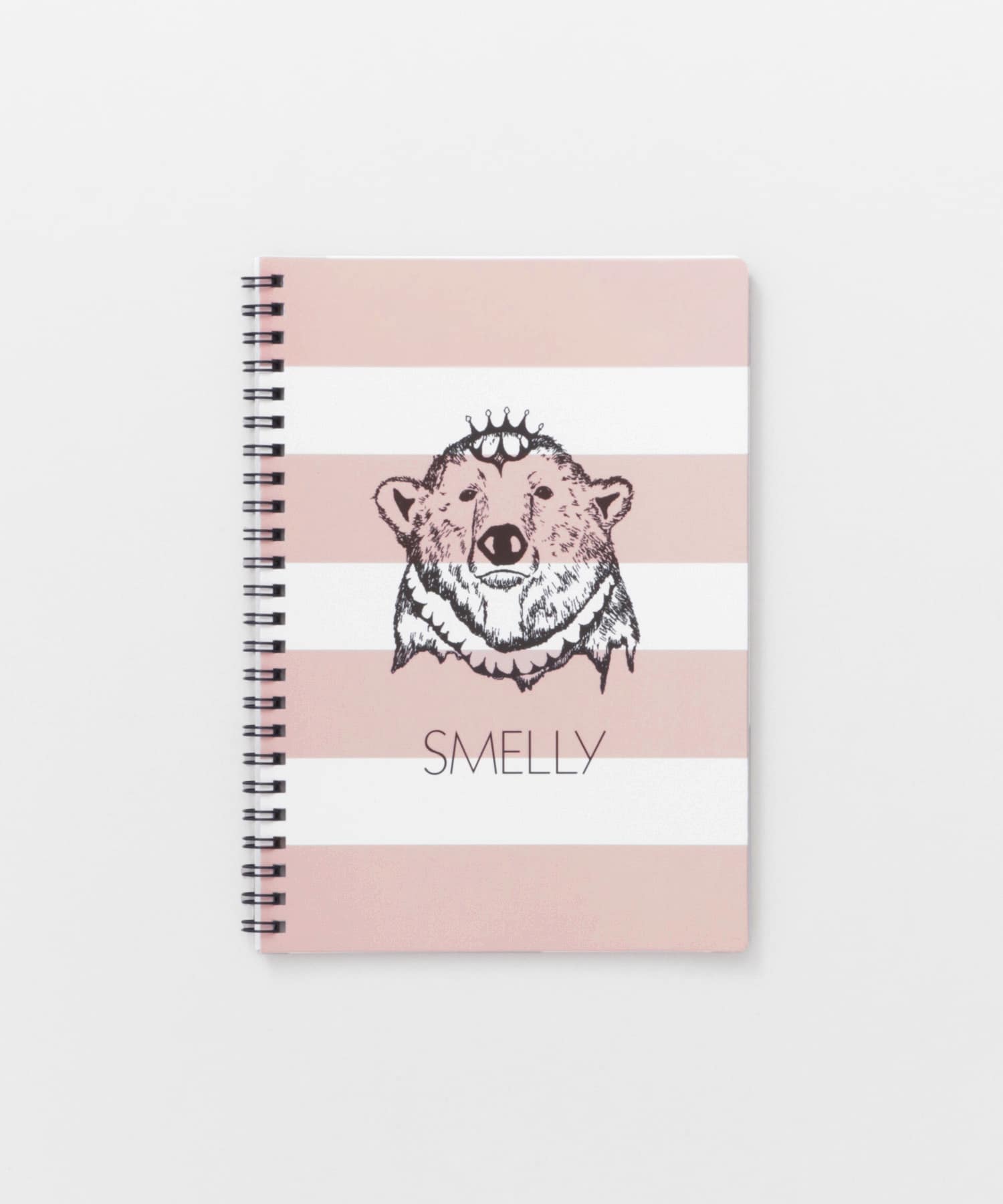 SMELLY A5リングノート ボーダー -