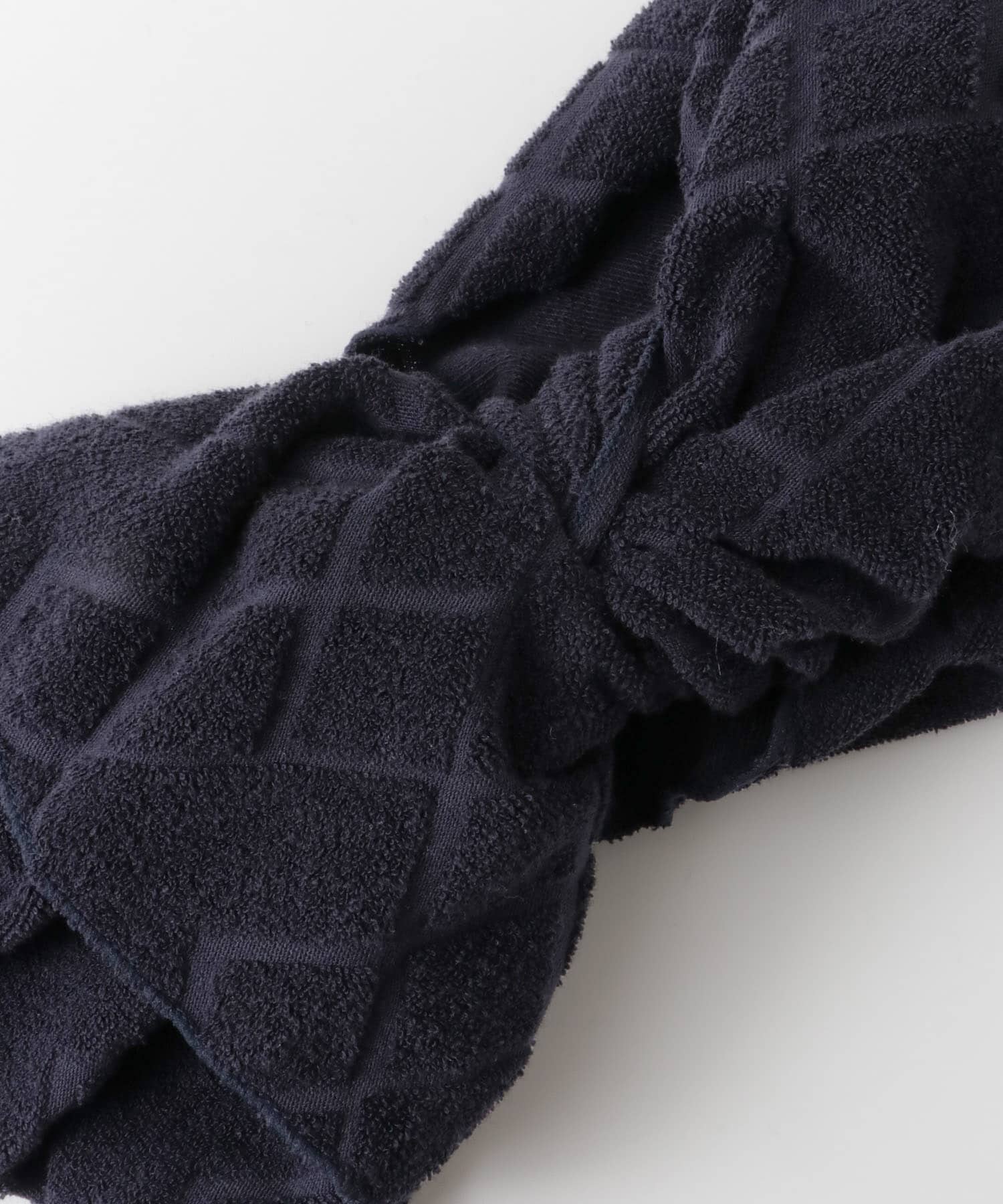 ボリュームガラパイルターバン∴ NVY -