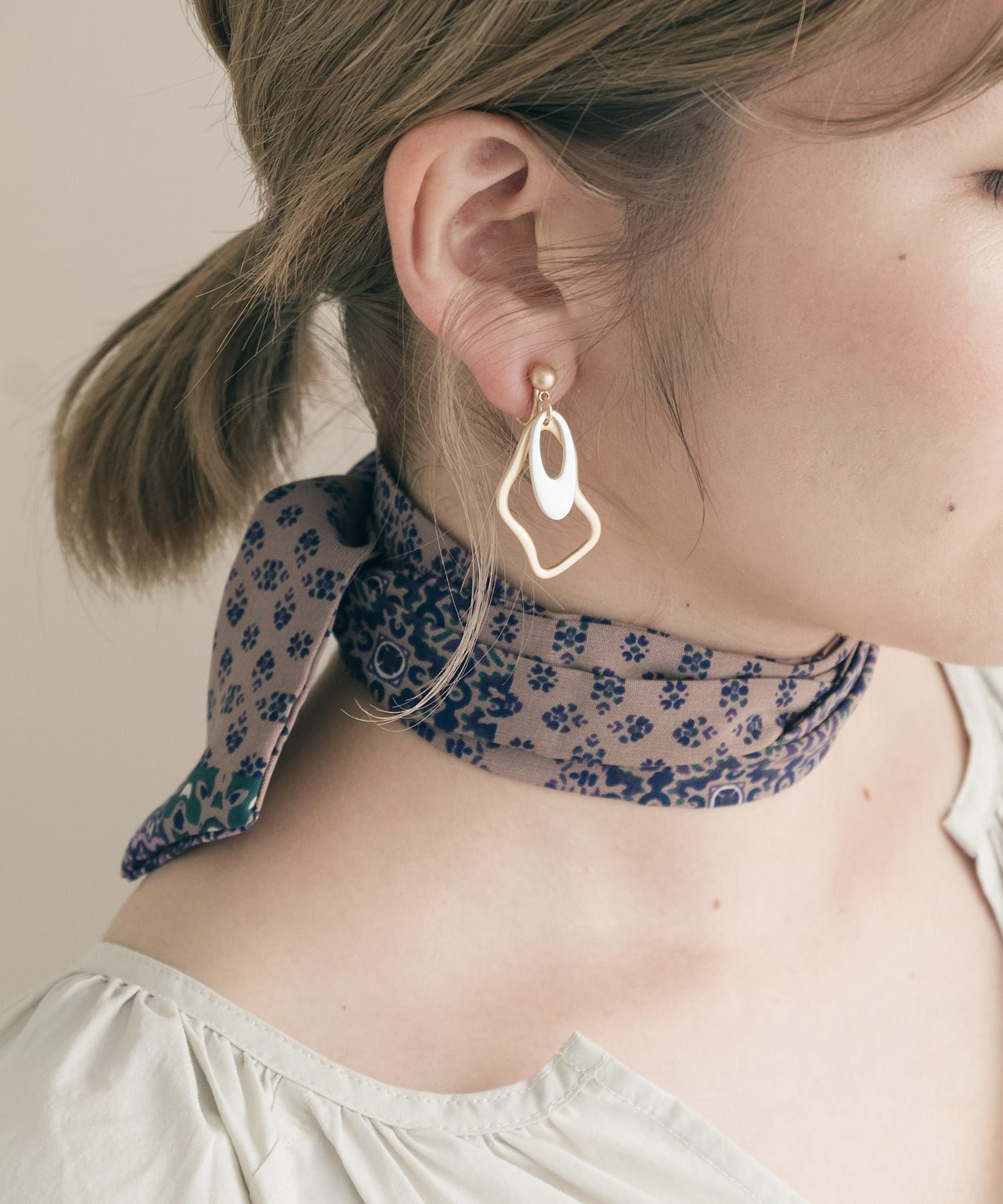 ロングスカーフ∴ D.GRY -