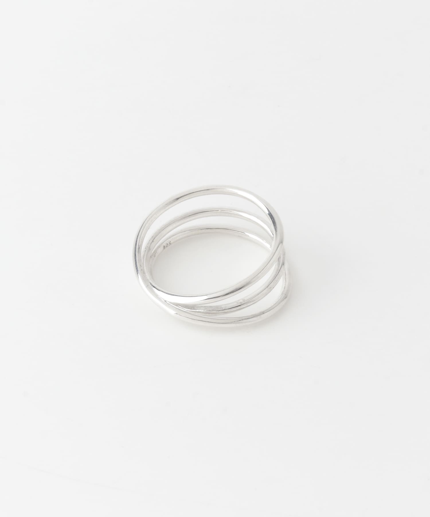 SMELLY so’　narrow line ring SLV 13