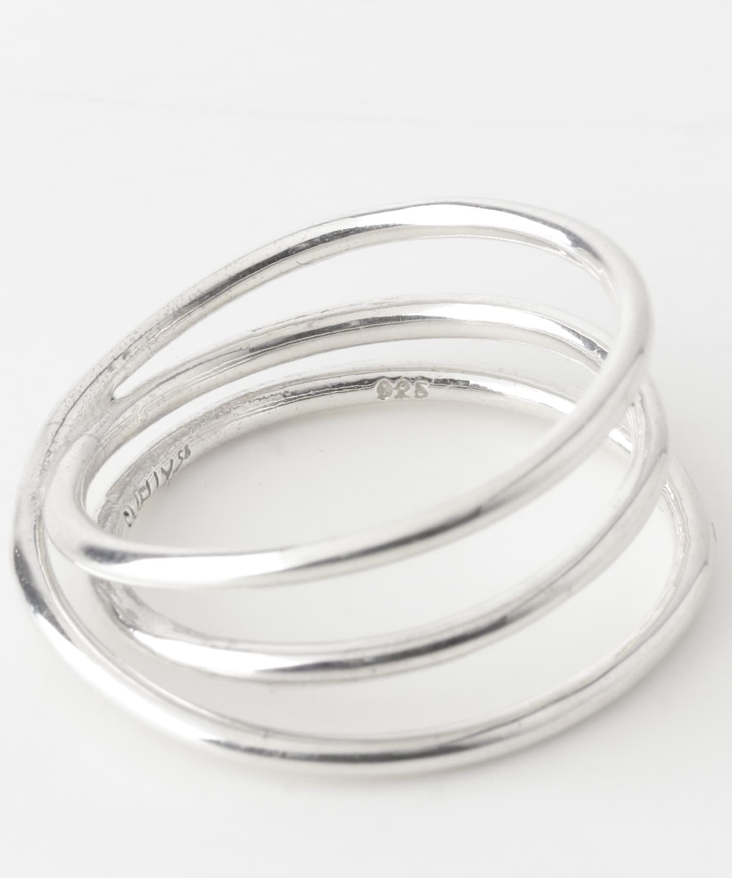 SMELLY so’　narrow line ring SLV 13