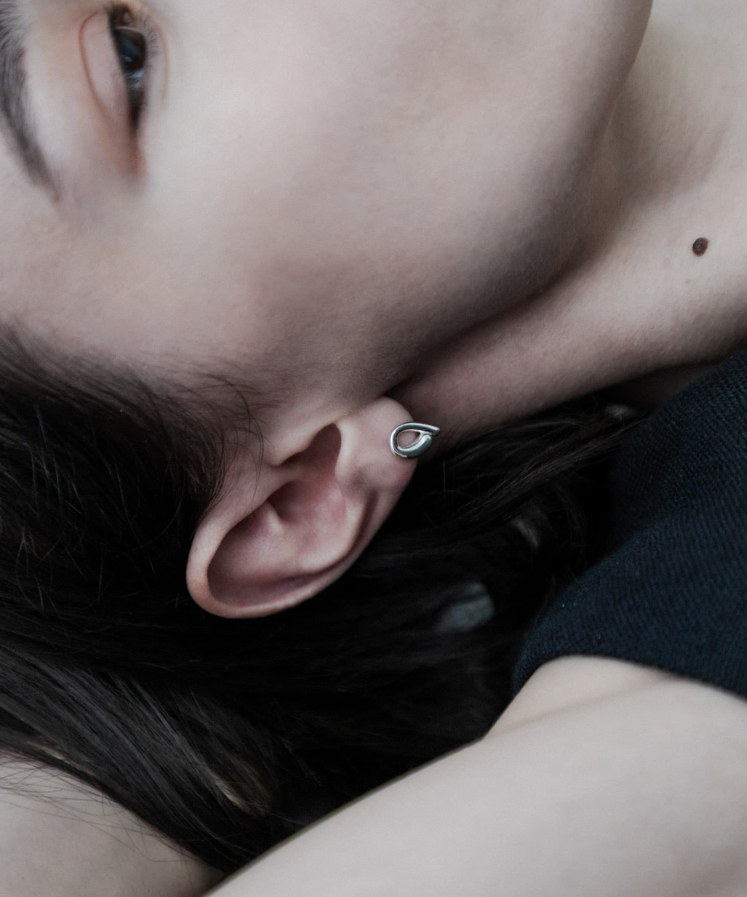SMELLY so’　asymmetric solid pierce SLV -