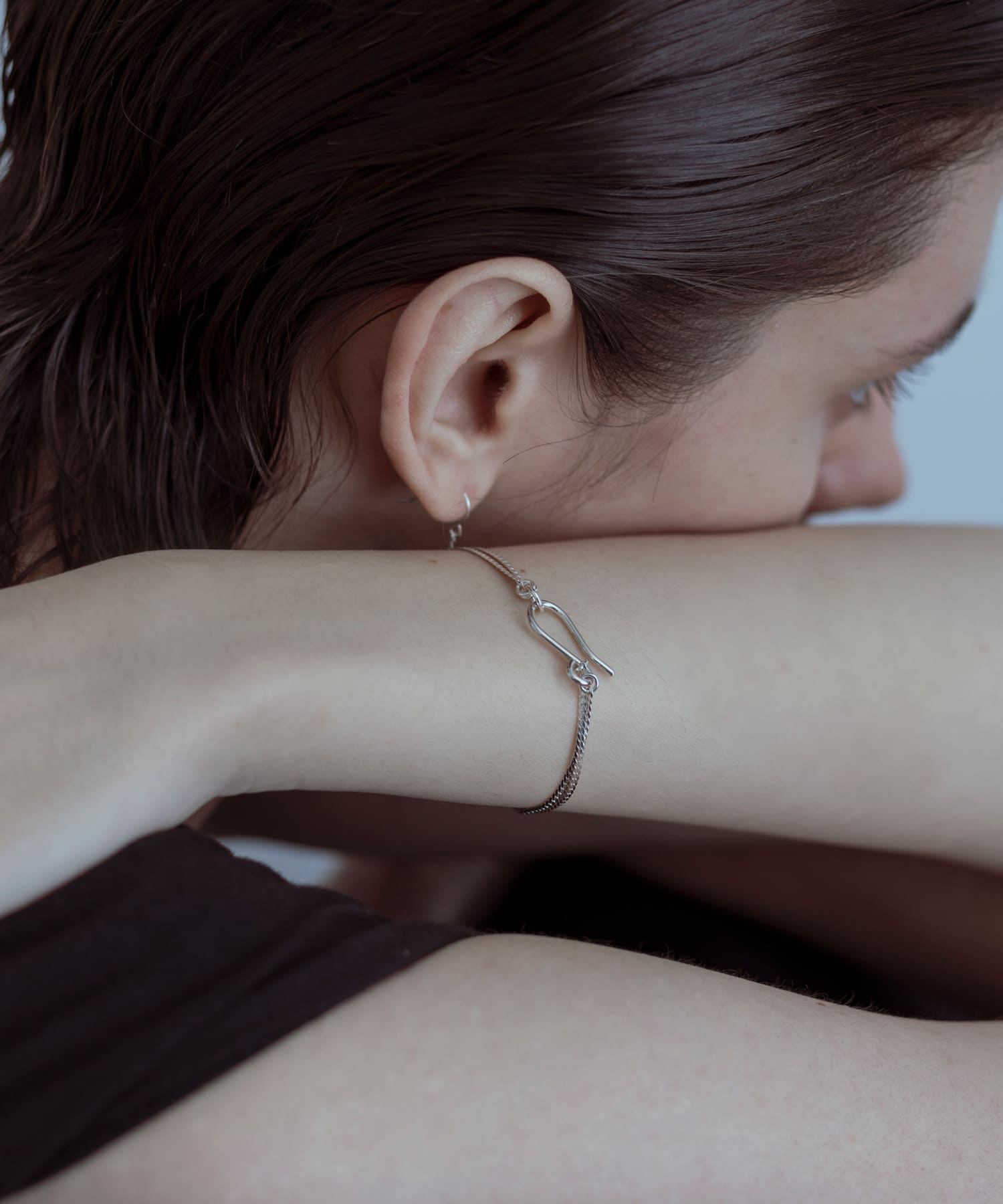 SMELLY so’　double chain bracelet