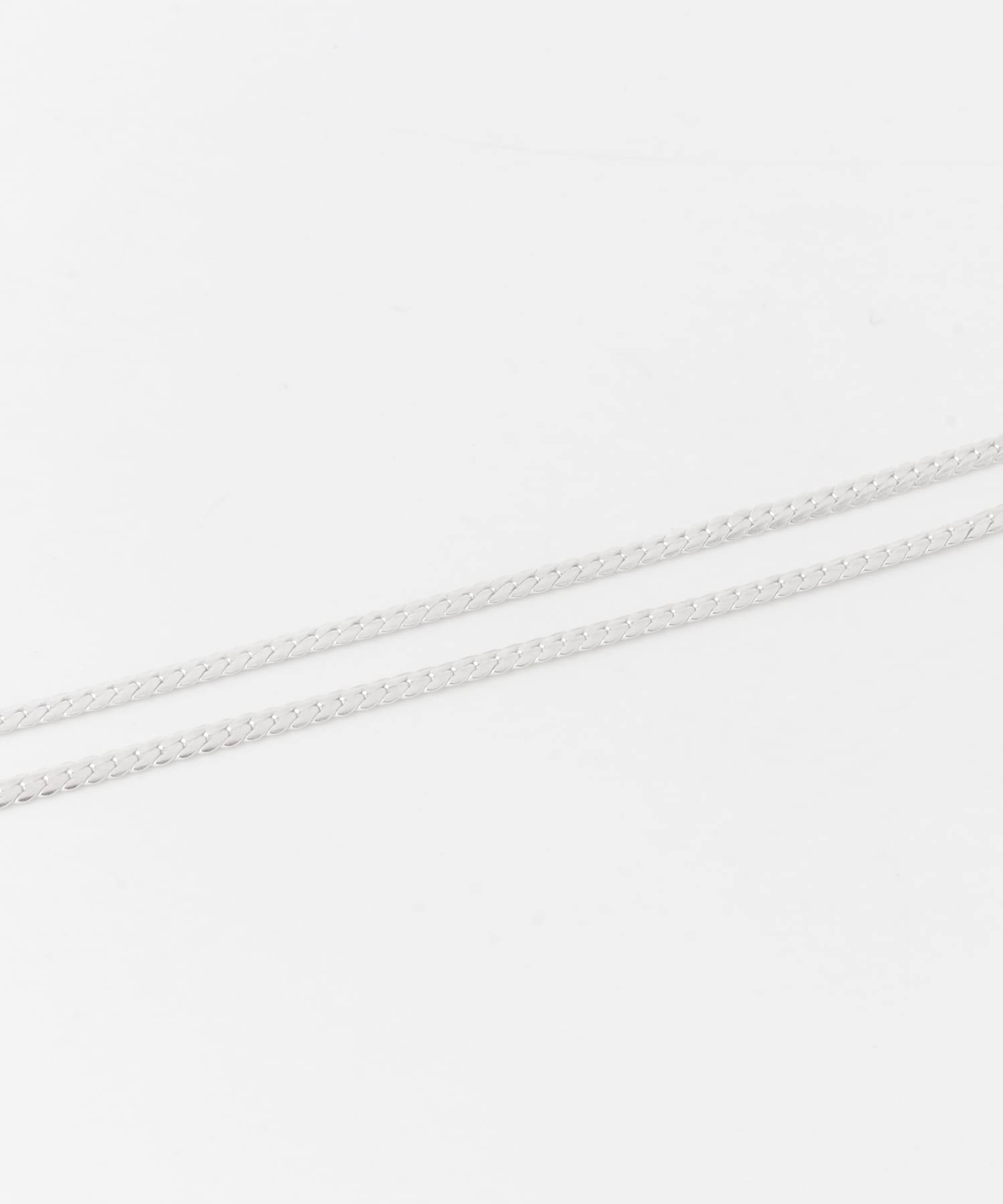 SMELLY so’　double chain bracelet SLV -