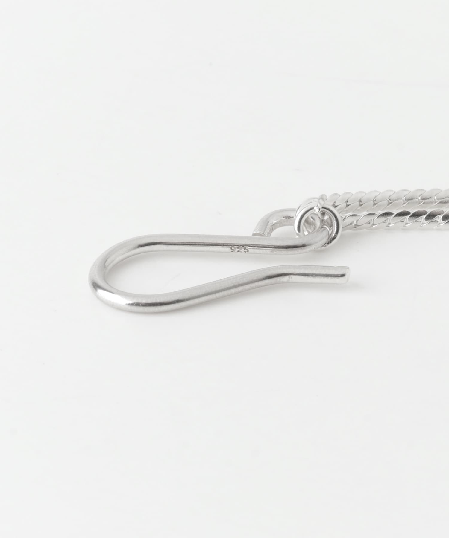 SMELLY so’　double chain bracelet SLV -