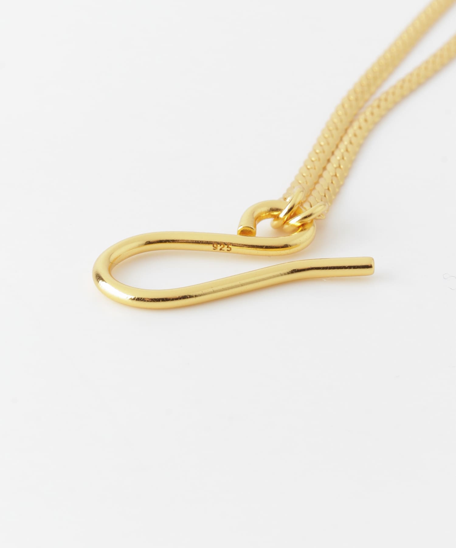 SMELLY so’　double chain bracelet GLD -