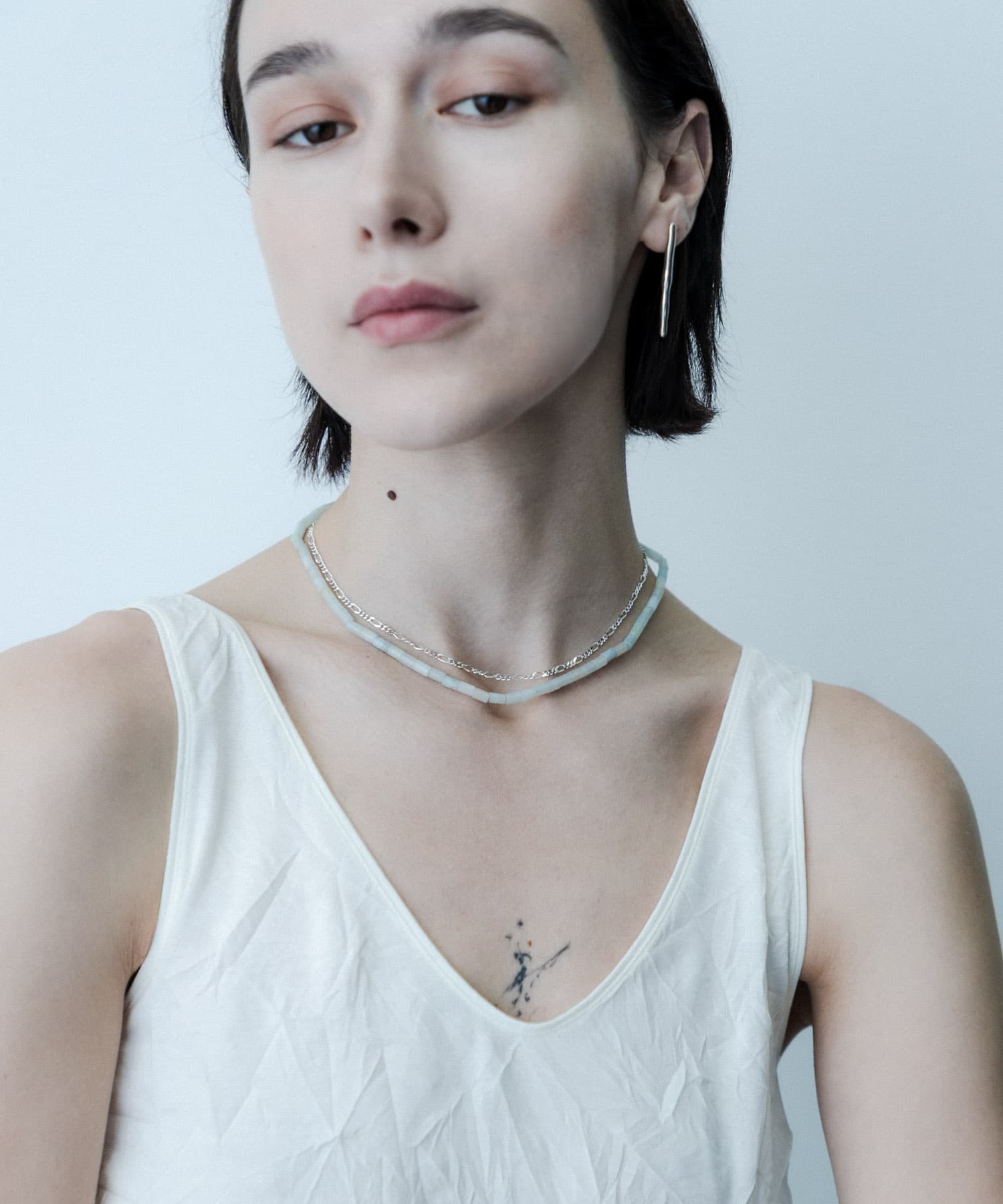 SMELLY so’　amazonite mantel necklace GRN -