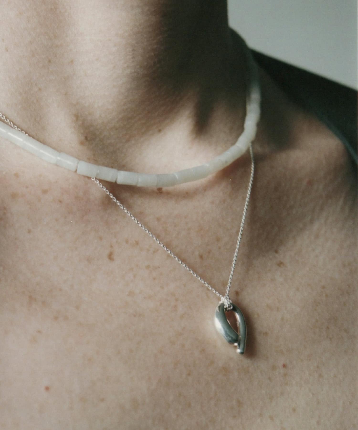 SMELLY so’　amazonite mantel necklace GRN -