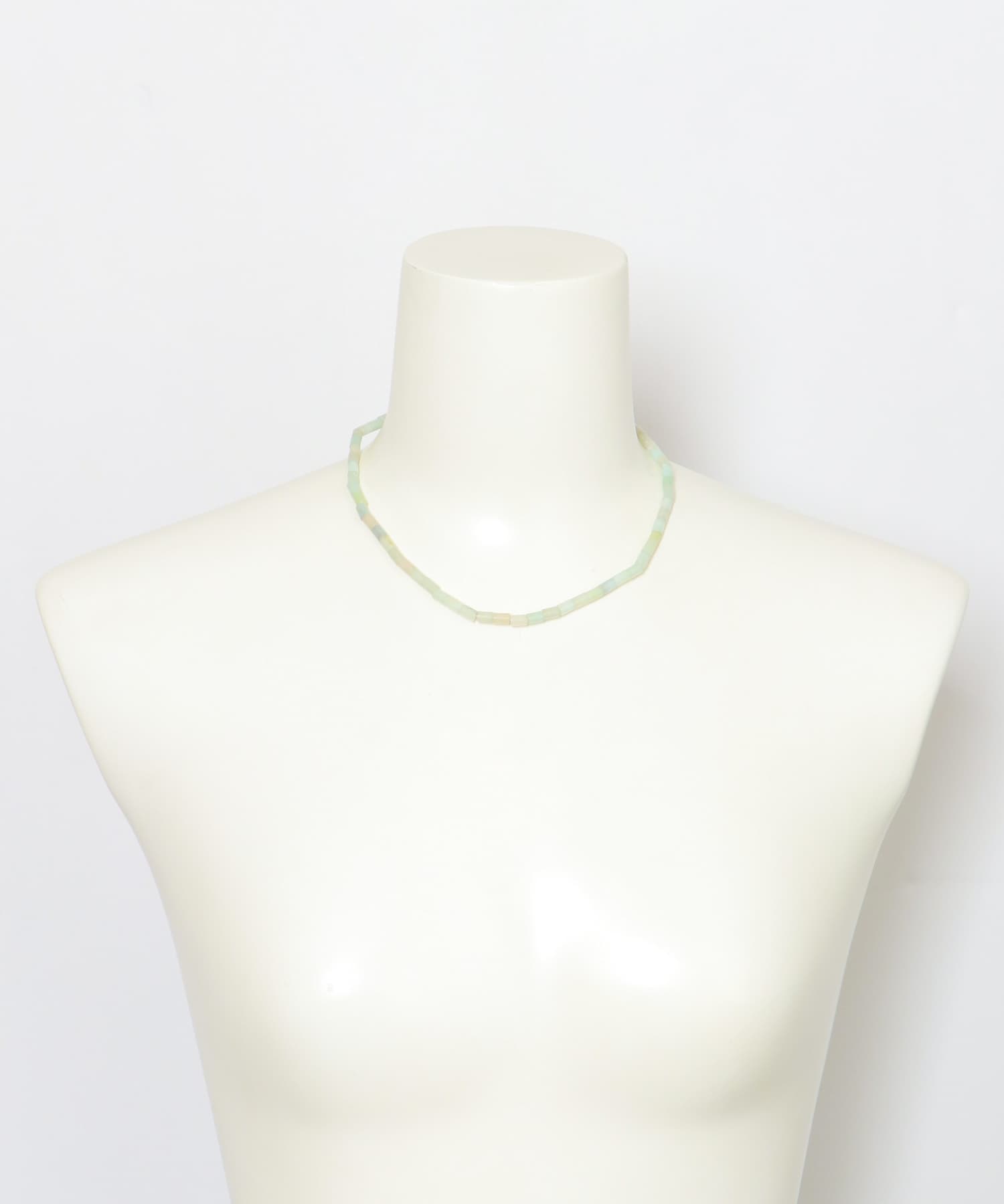 SMELLY so’　amazonite mantel necklace GRN -