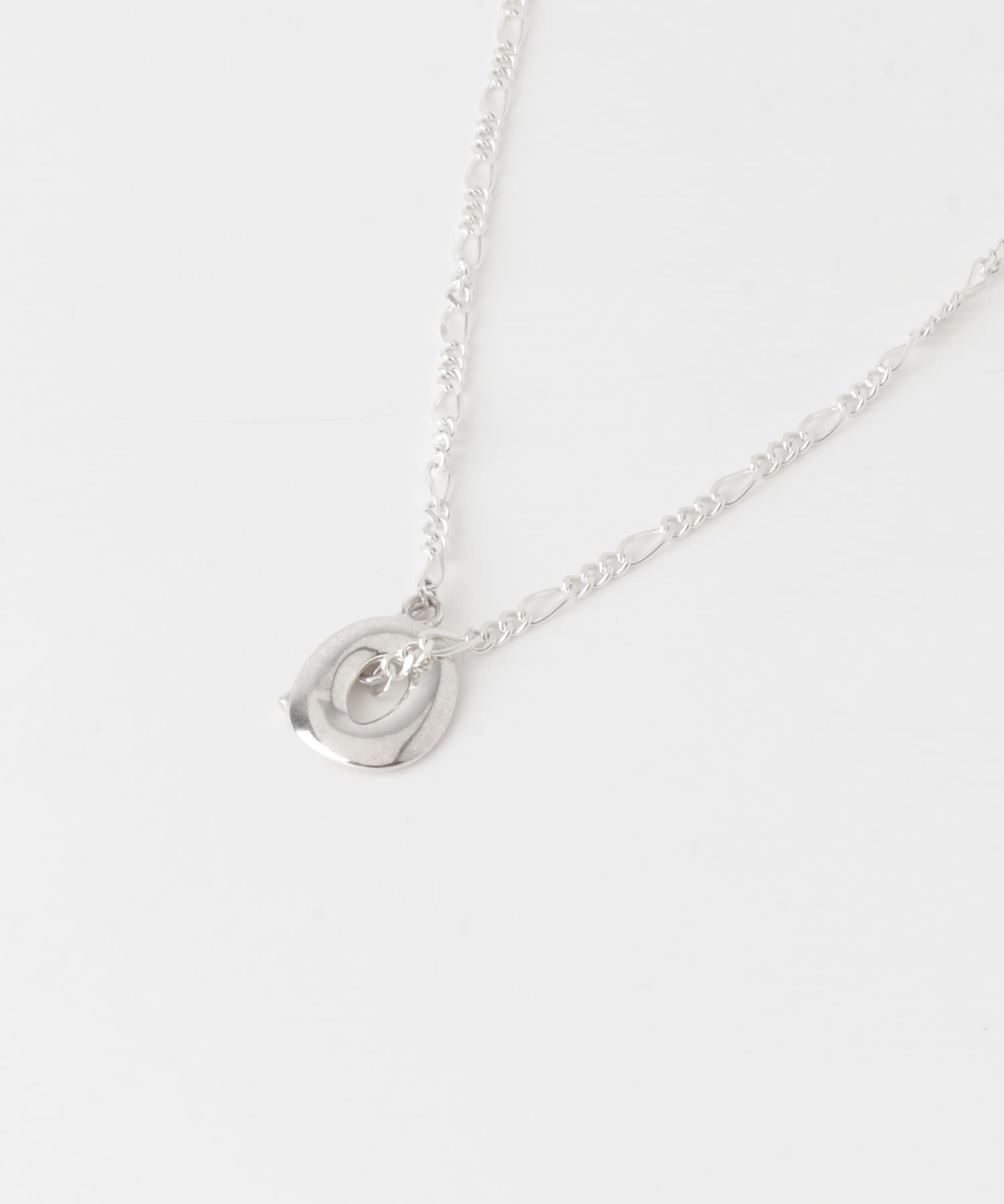 SMELLY so’　flat mantel necklace SLV -