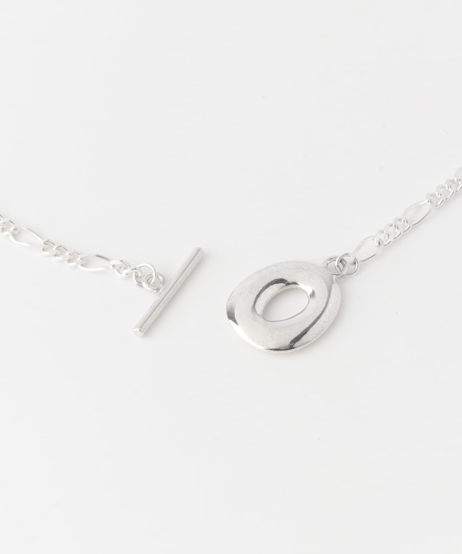 SMELLY so’　flat mantel necklace SLV -
