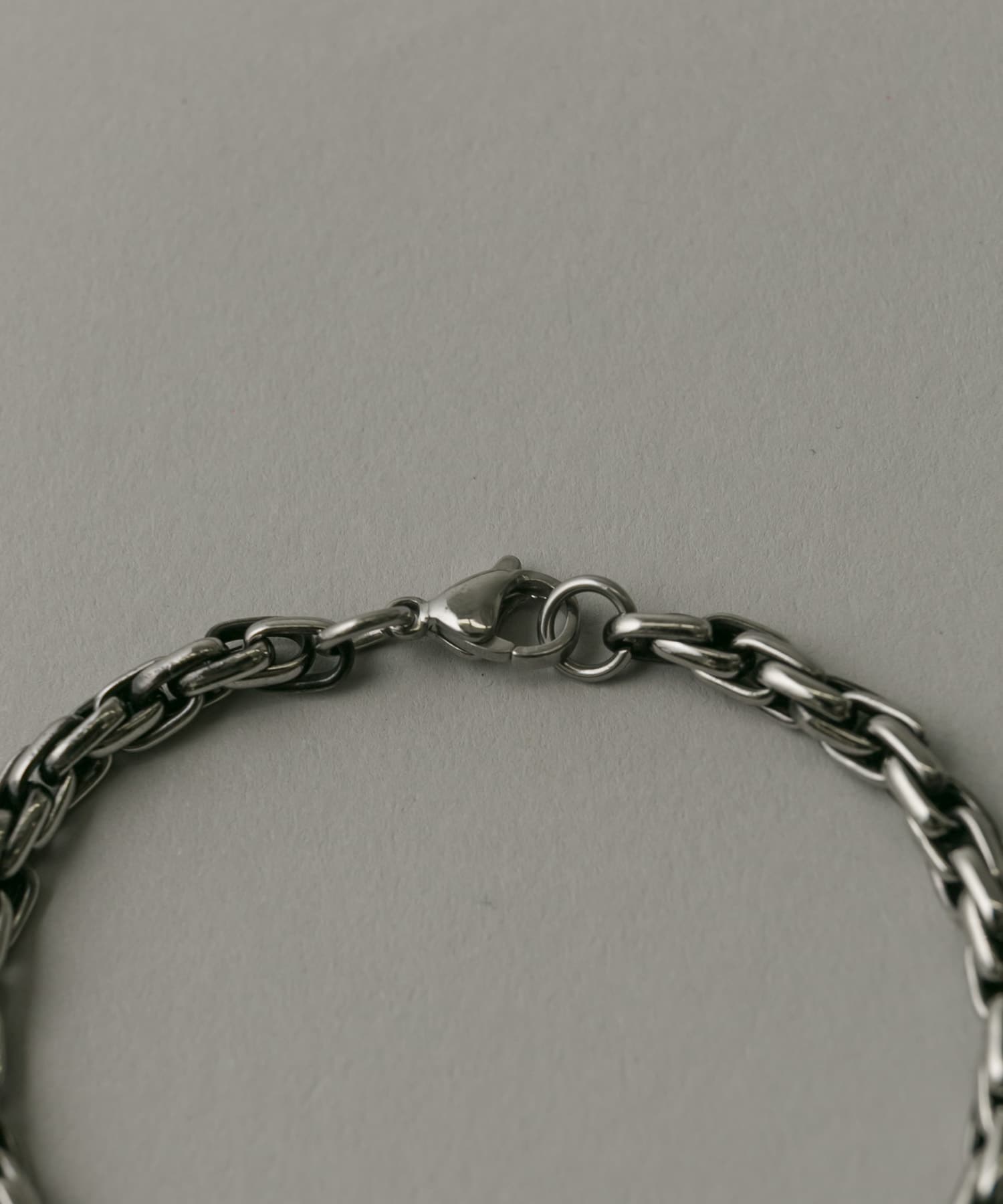 ステンレスボリュームチェーンブレスレット SLV -