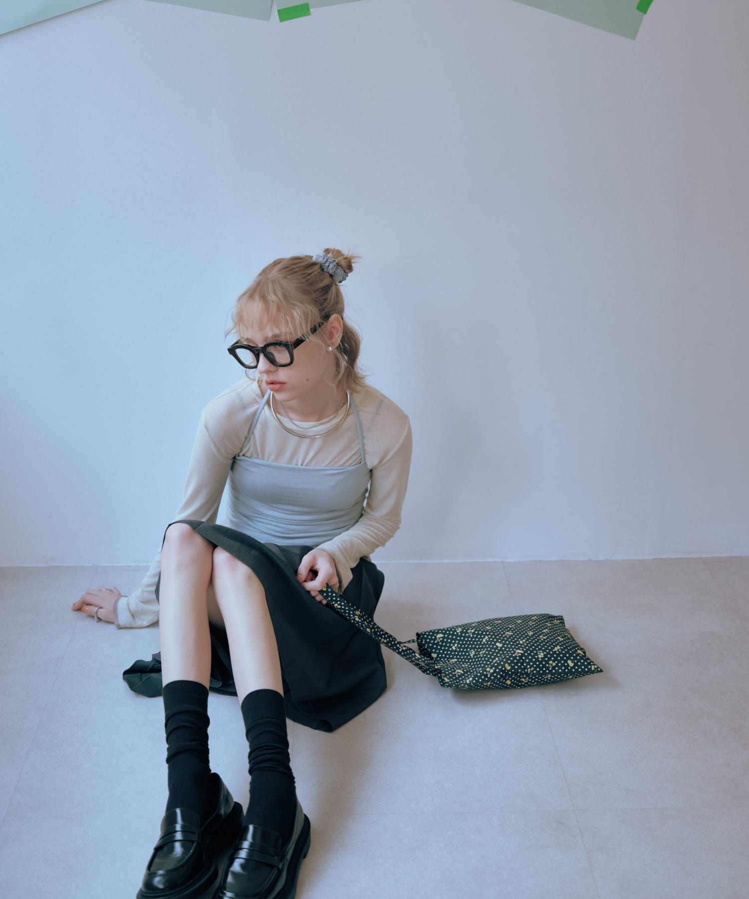 プリントトートバッグS CHERRY S