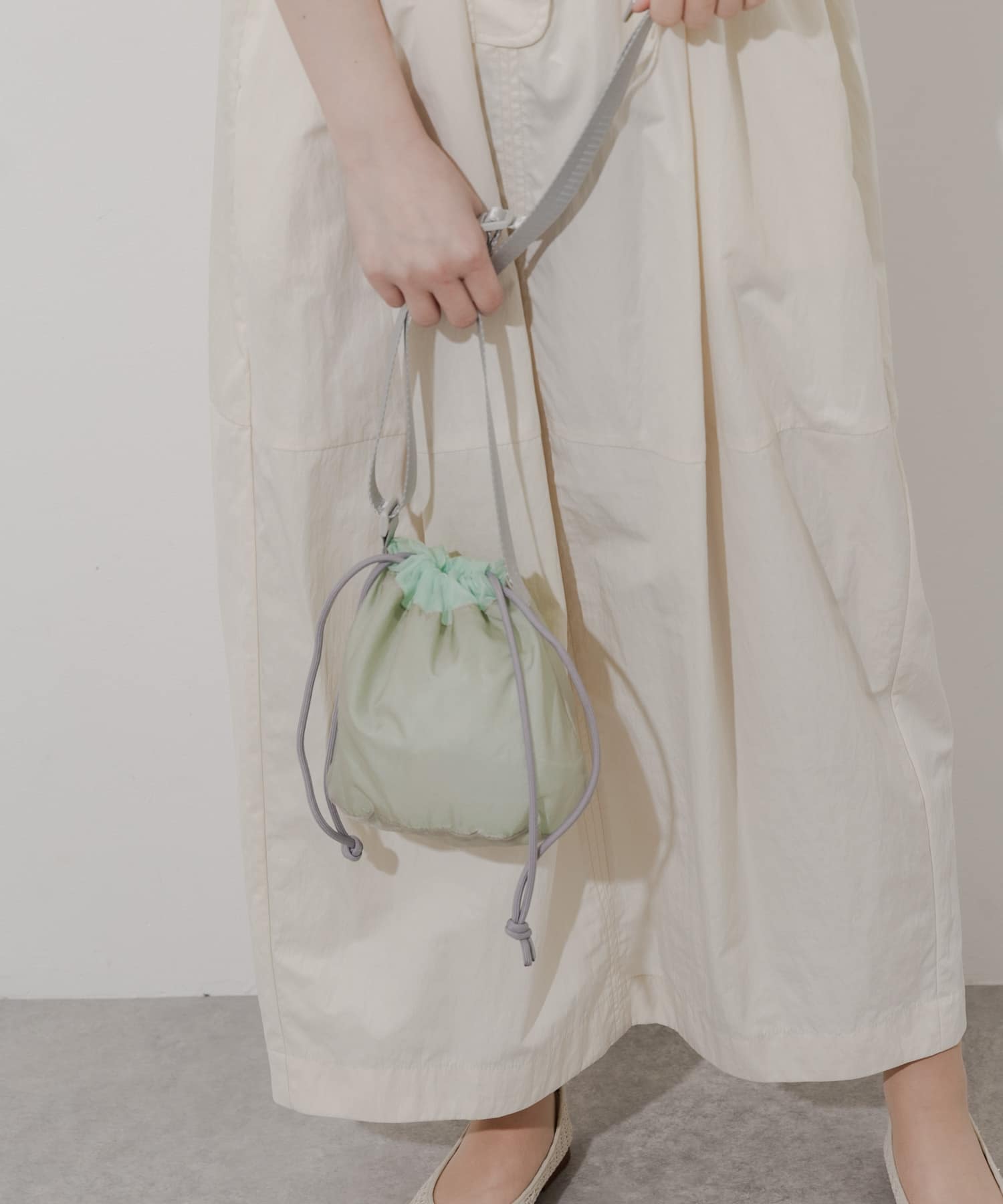 シアーキンチャクショルダー GRY/MNT -