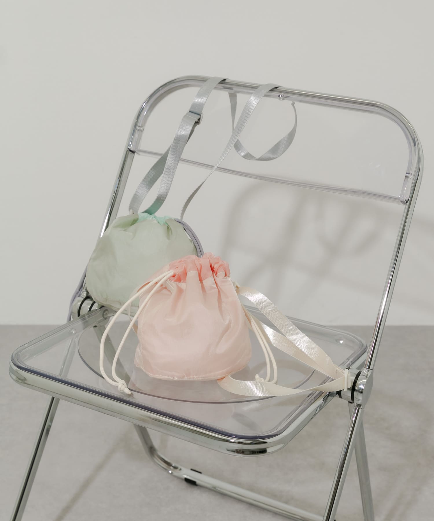 シアーキンチャクショルダー BEG/PNK -