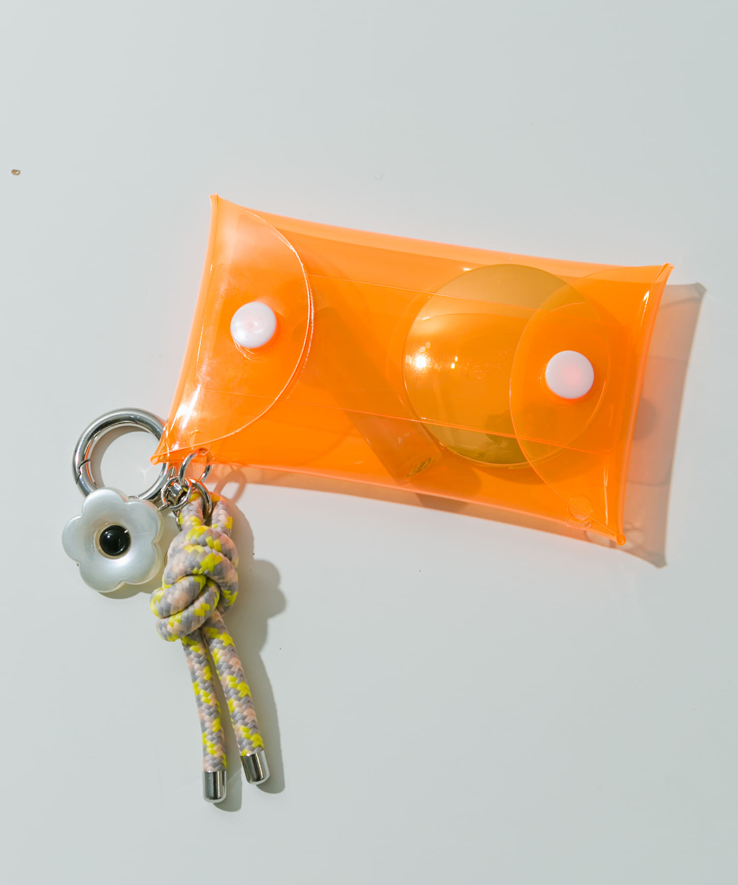 チャームセットクリアポーチ ORG -