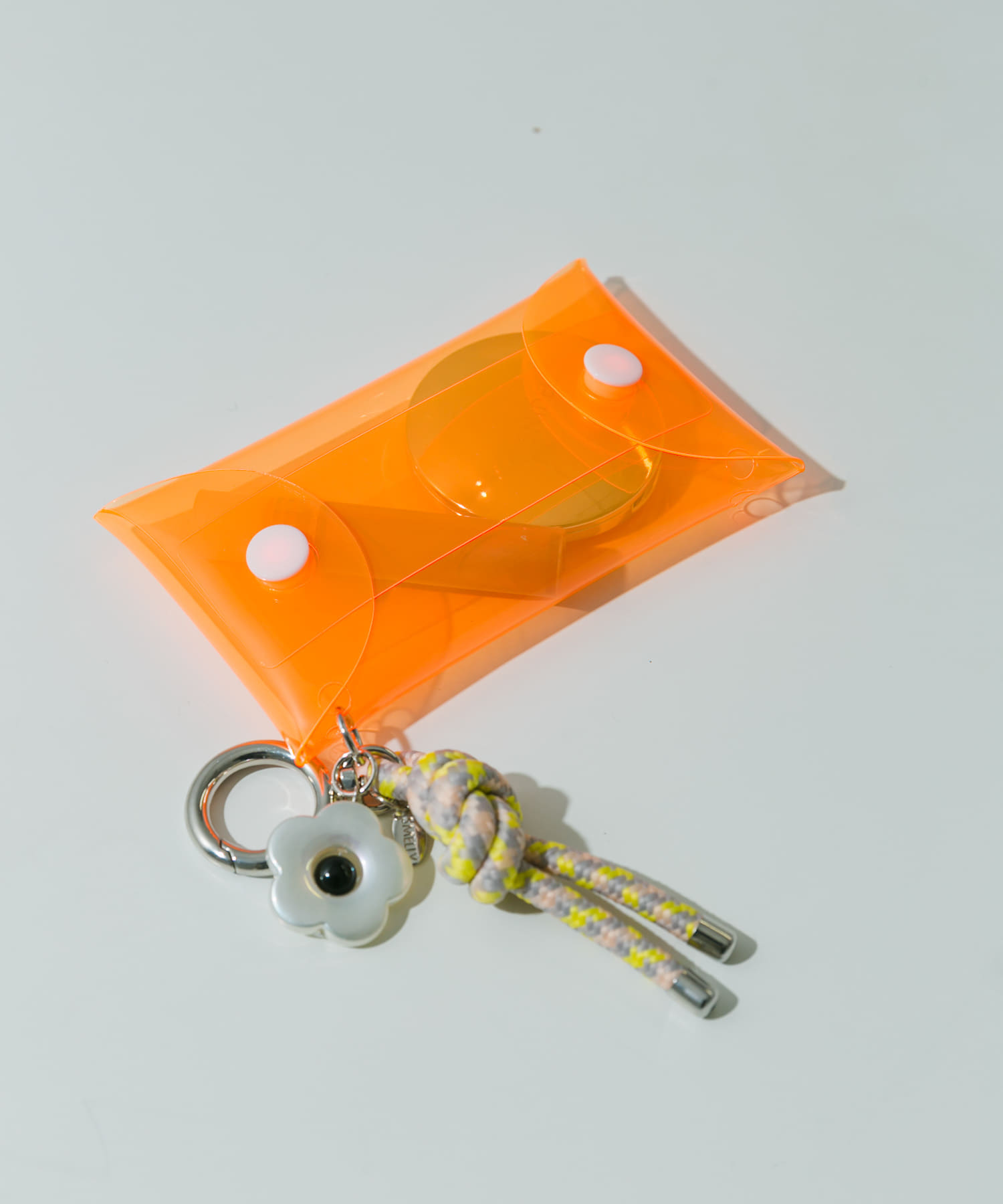 チャームセットクリアポーチ ORG -