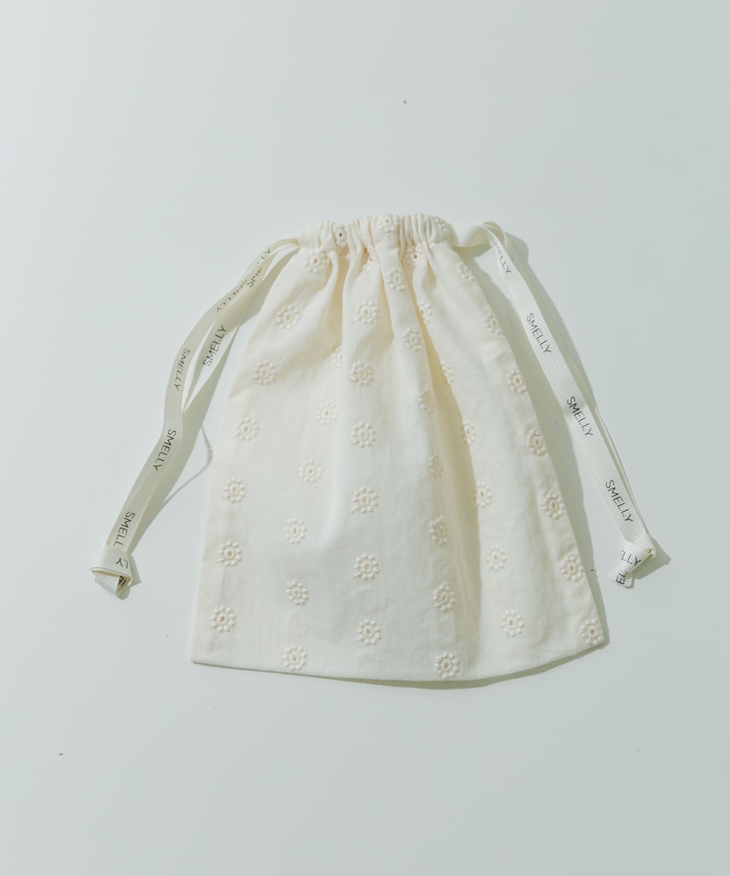 『WEB/一部店舗限定』プリントキンチャクポーチ EMBROIDERY S