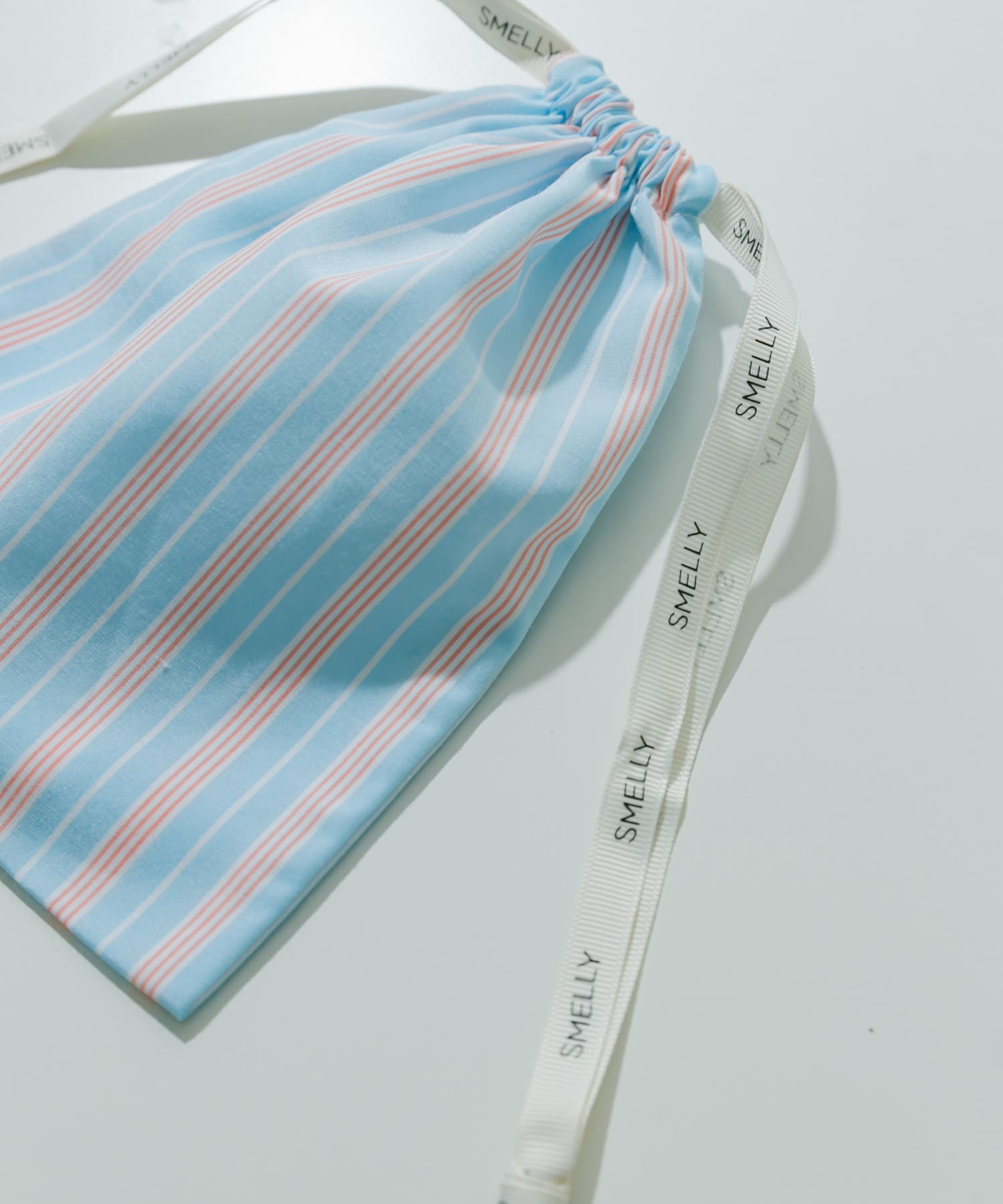 『WEB/一部店舗限定』プリントキンチャクポーチ STRIPE S