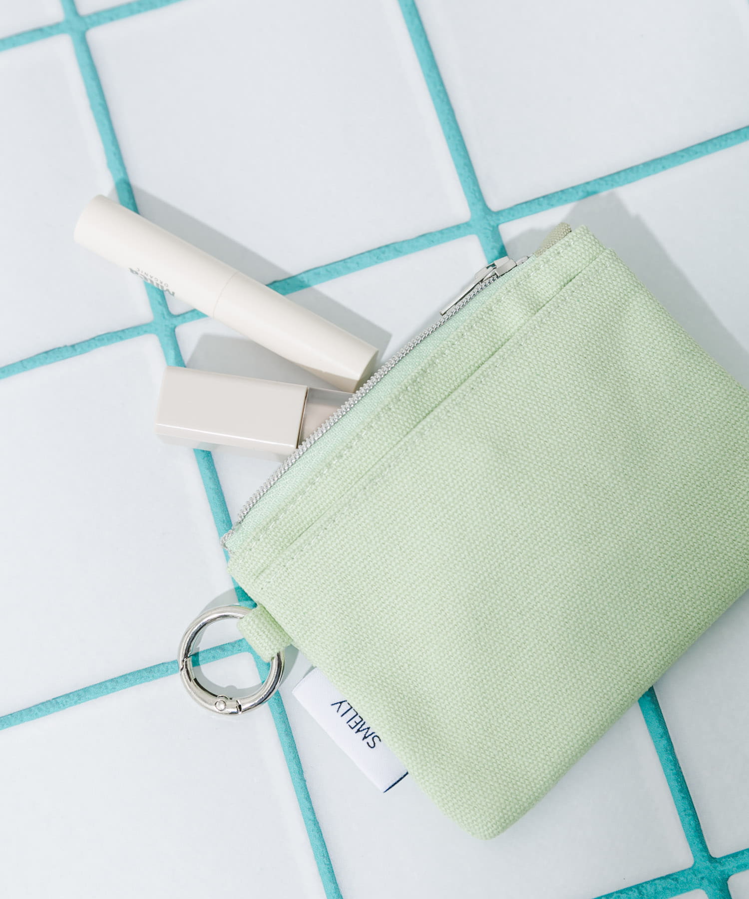 コットンミニポーチ