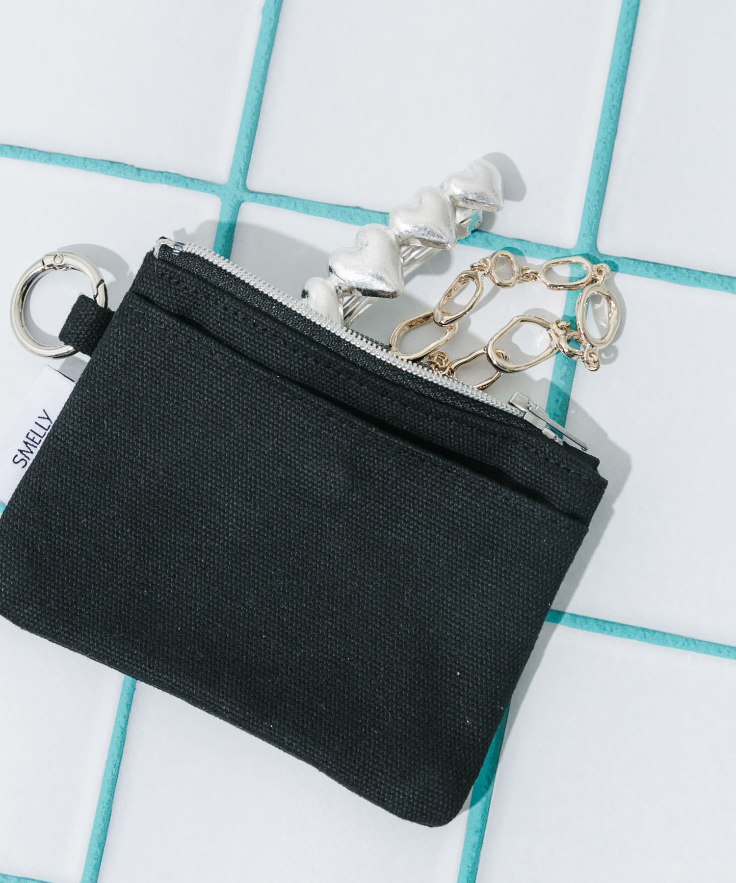 コットンミニポーチ